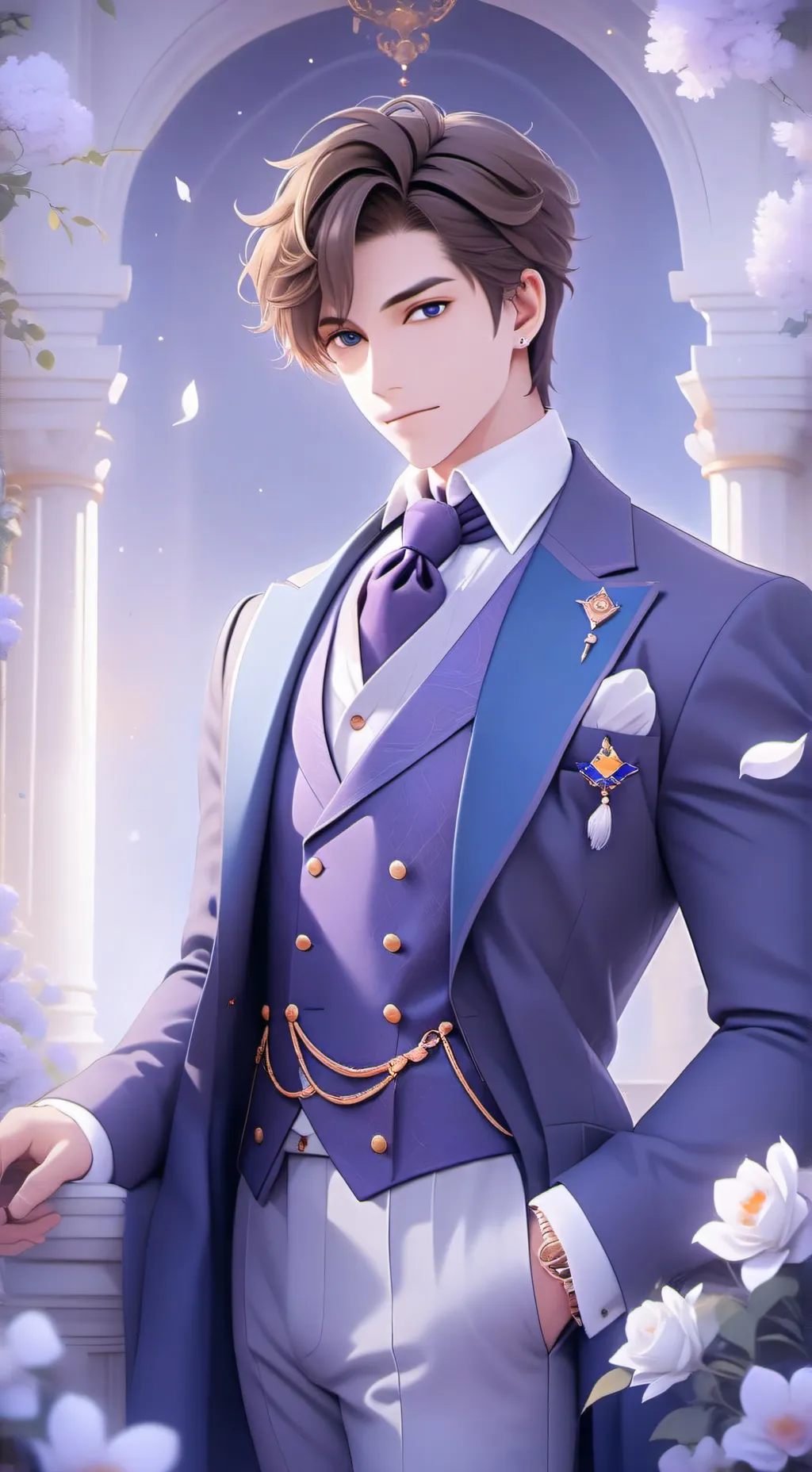 ai character: ♡Xander♡ background