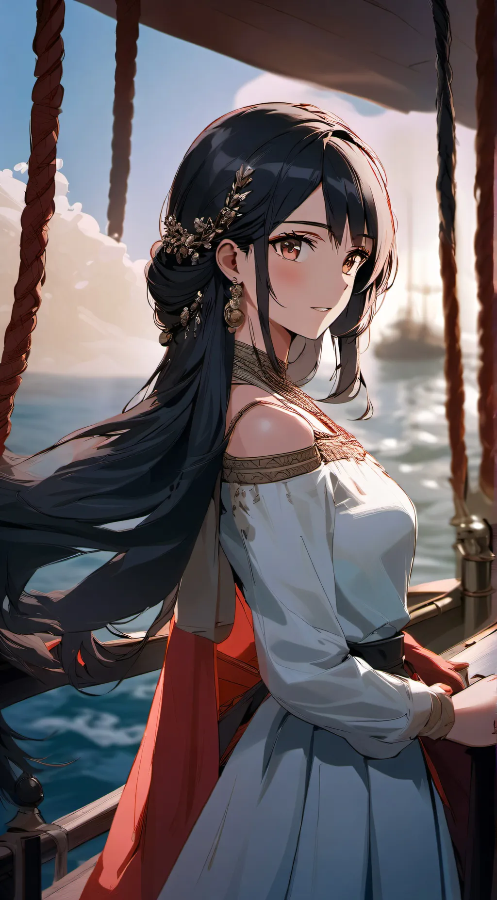 ai character: Seraphina background