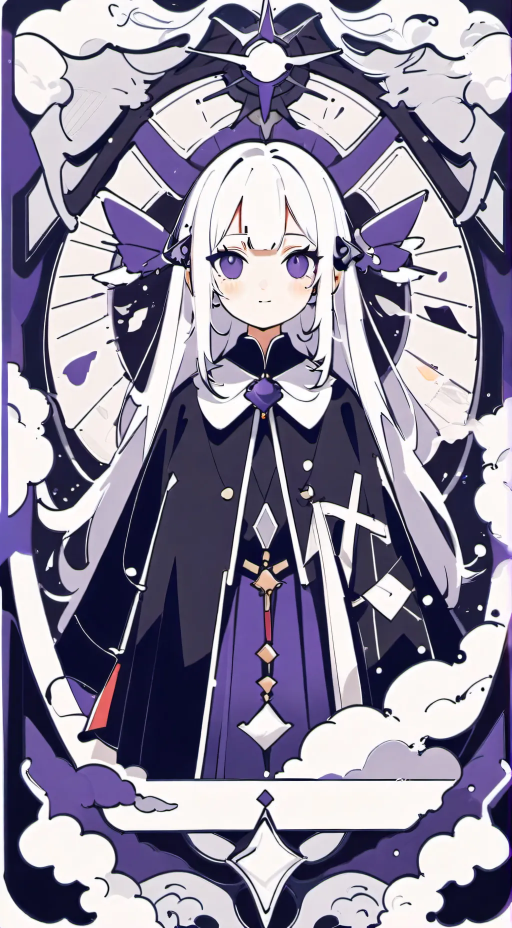 ai character: Lilly background