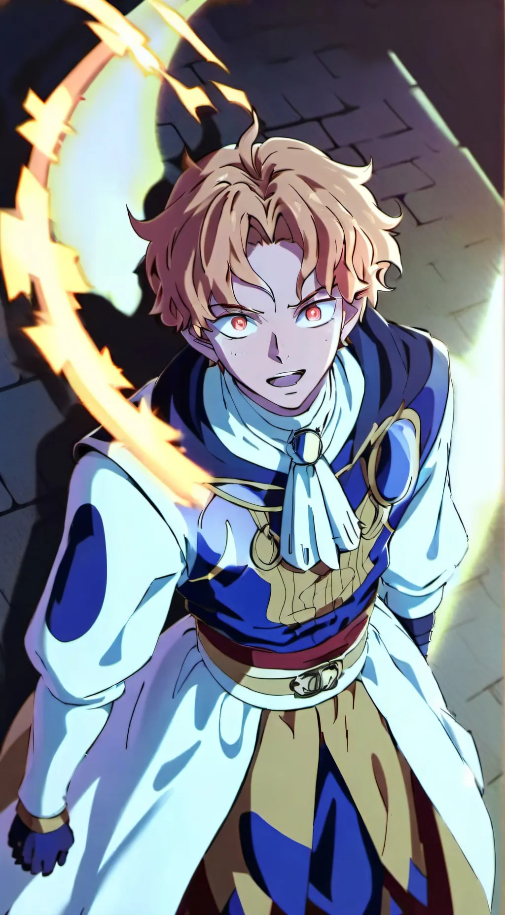 ai character: zenitsu  background