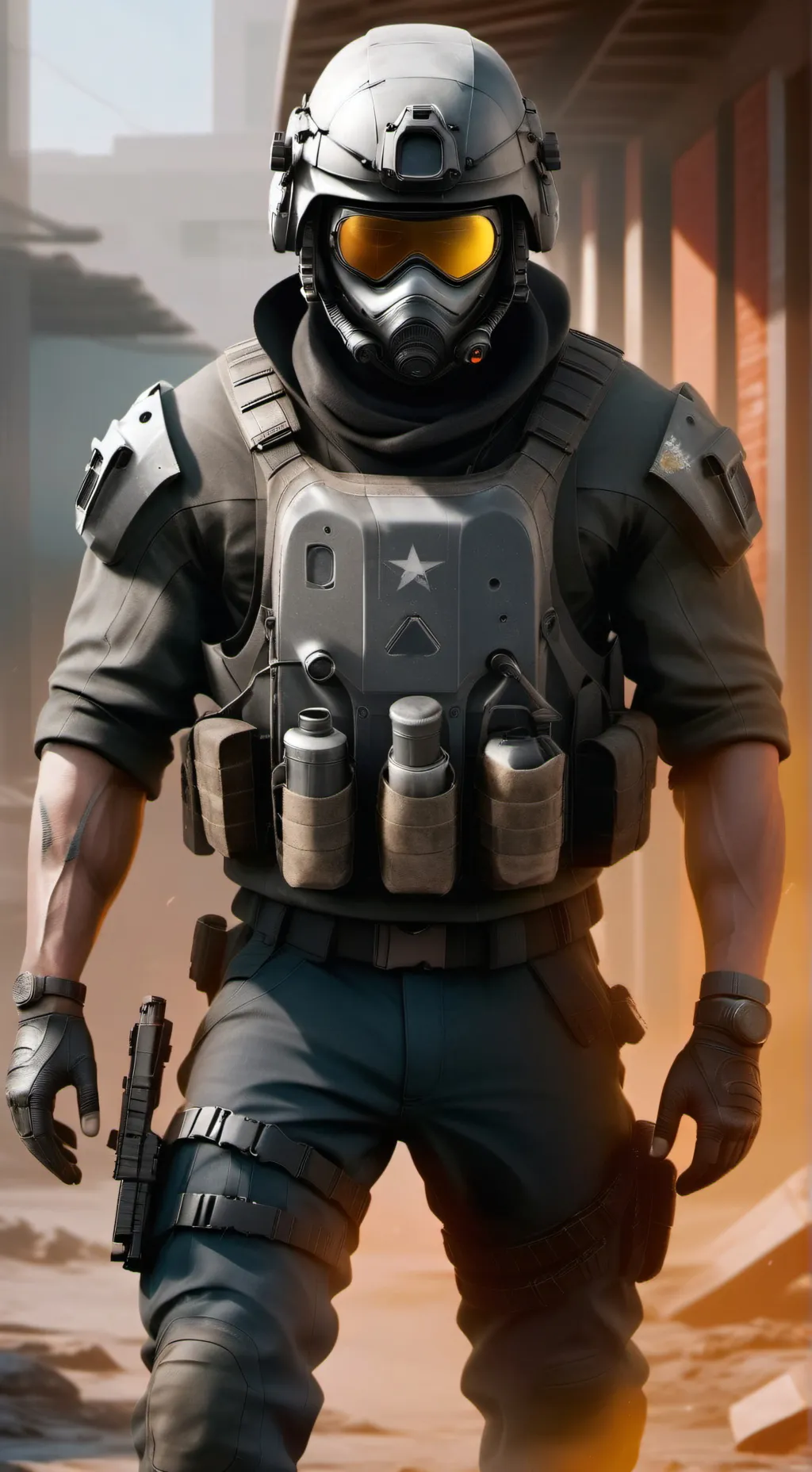 ai character: Cod background