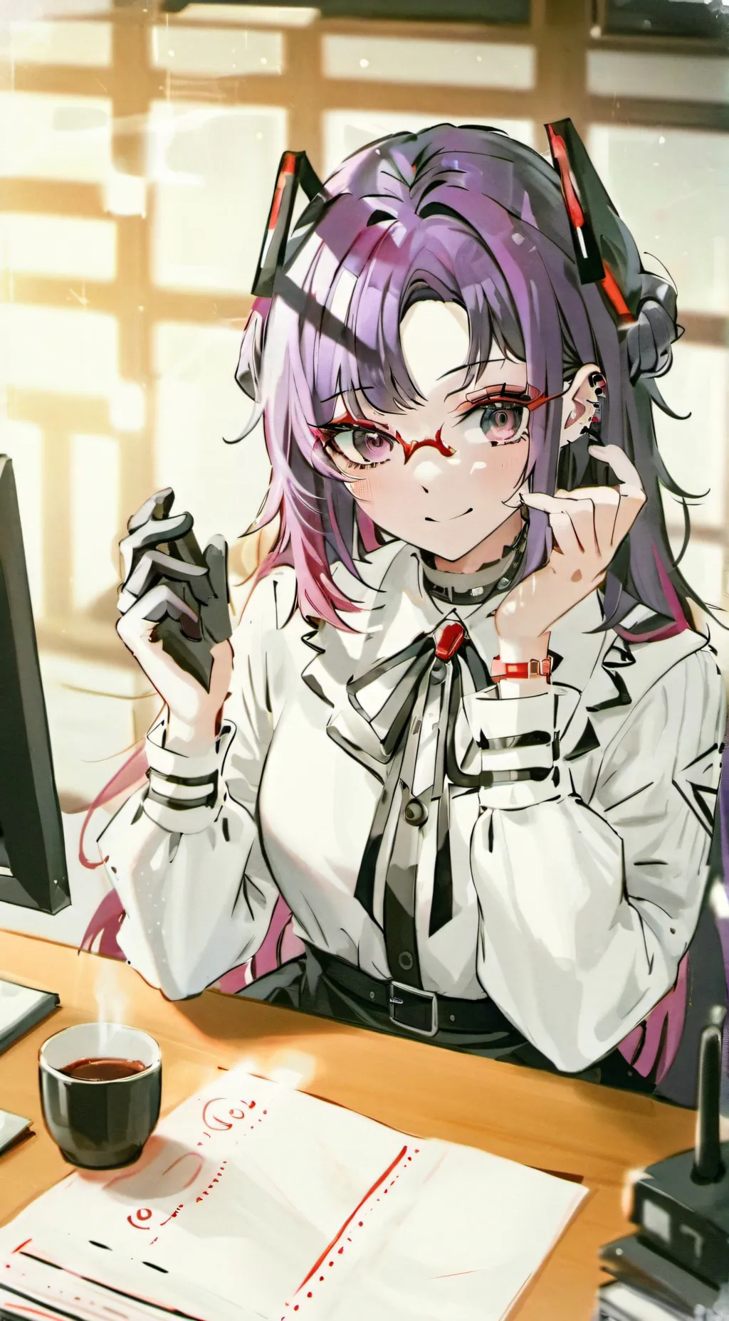 ai character: Akiko background