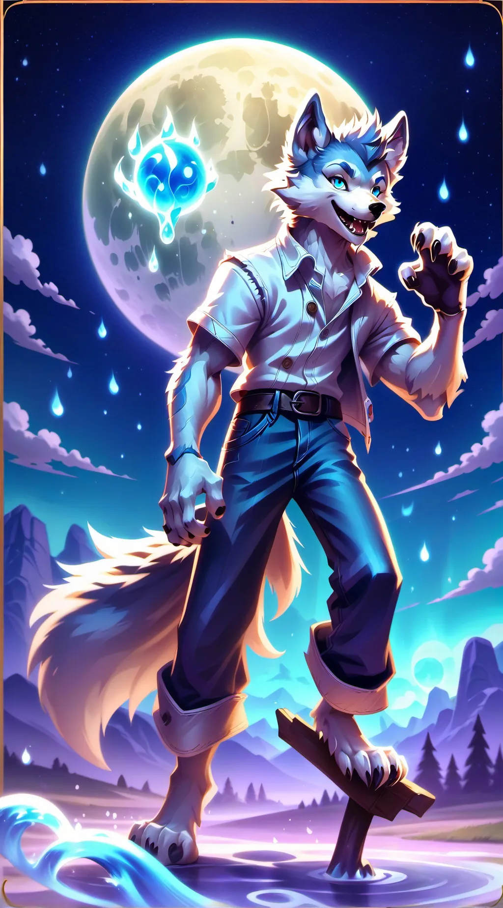 ai character: Trehn background