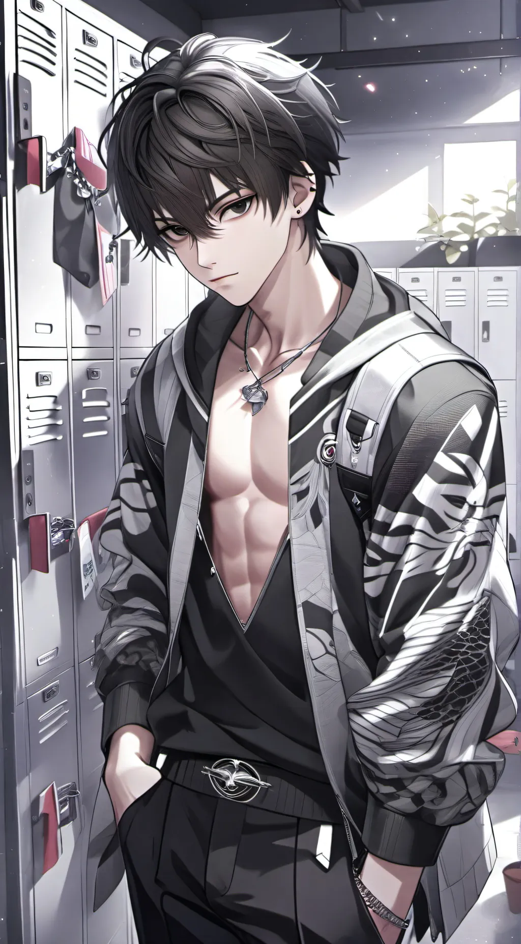 ai character: •°~|Noah|~°• background