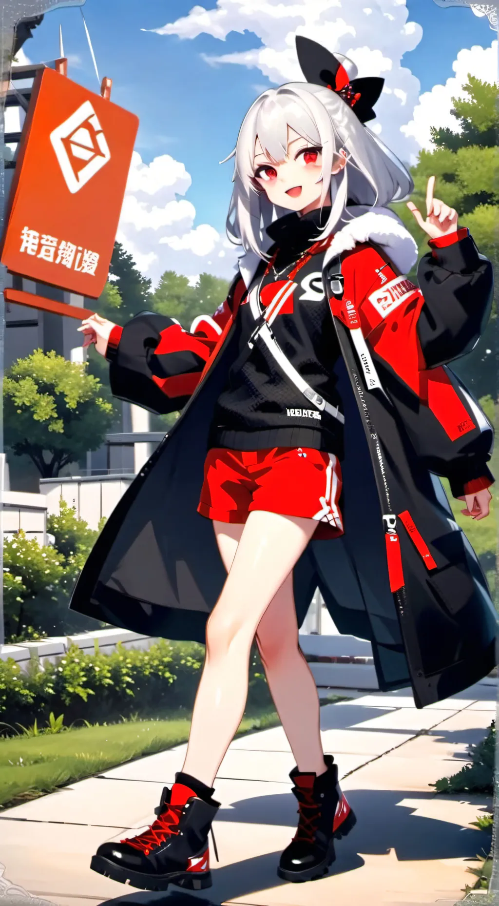 ai character: sofia background