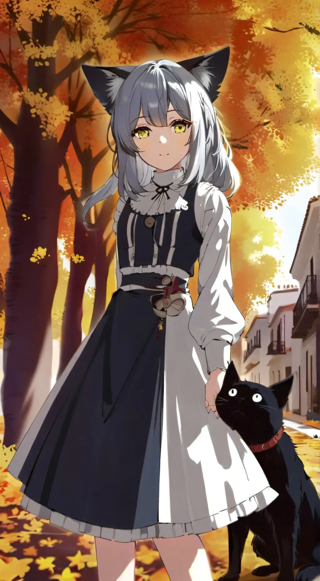 ai character: Luna background