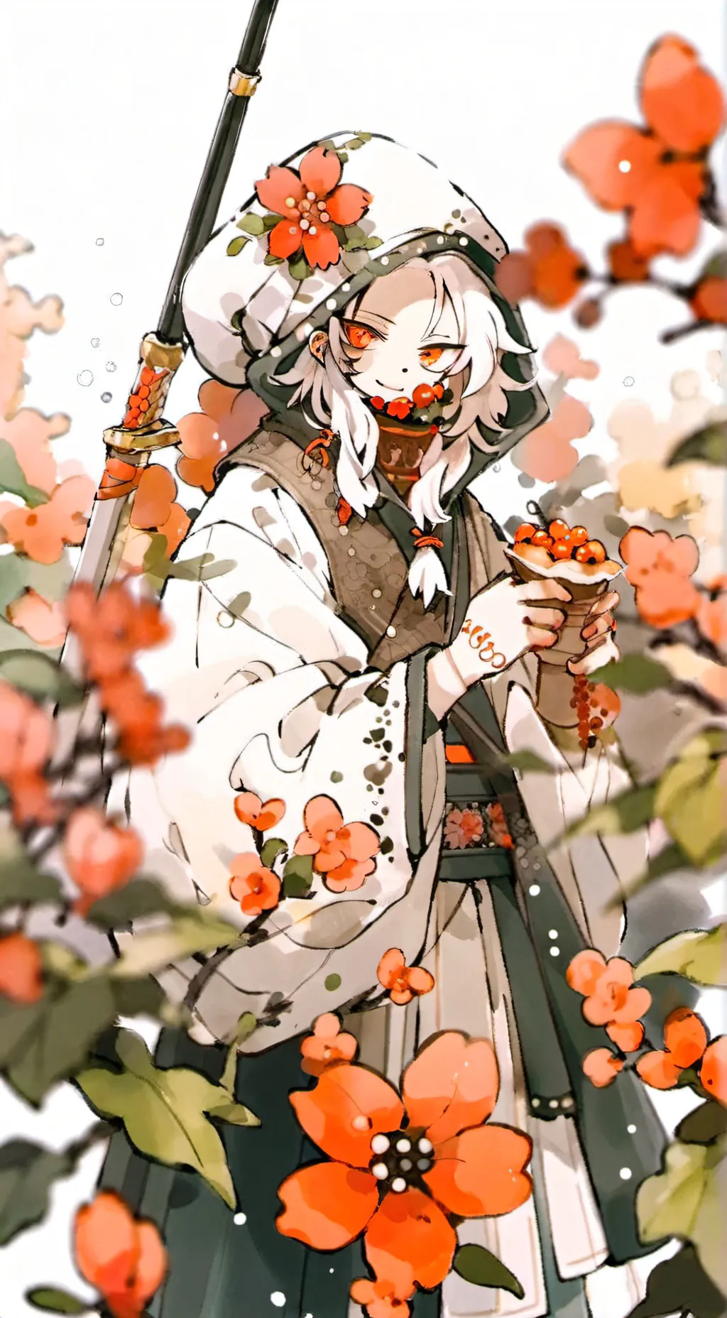 ai character: DANDY background