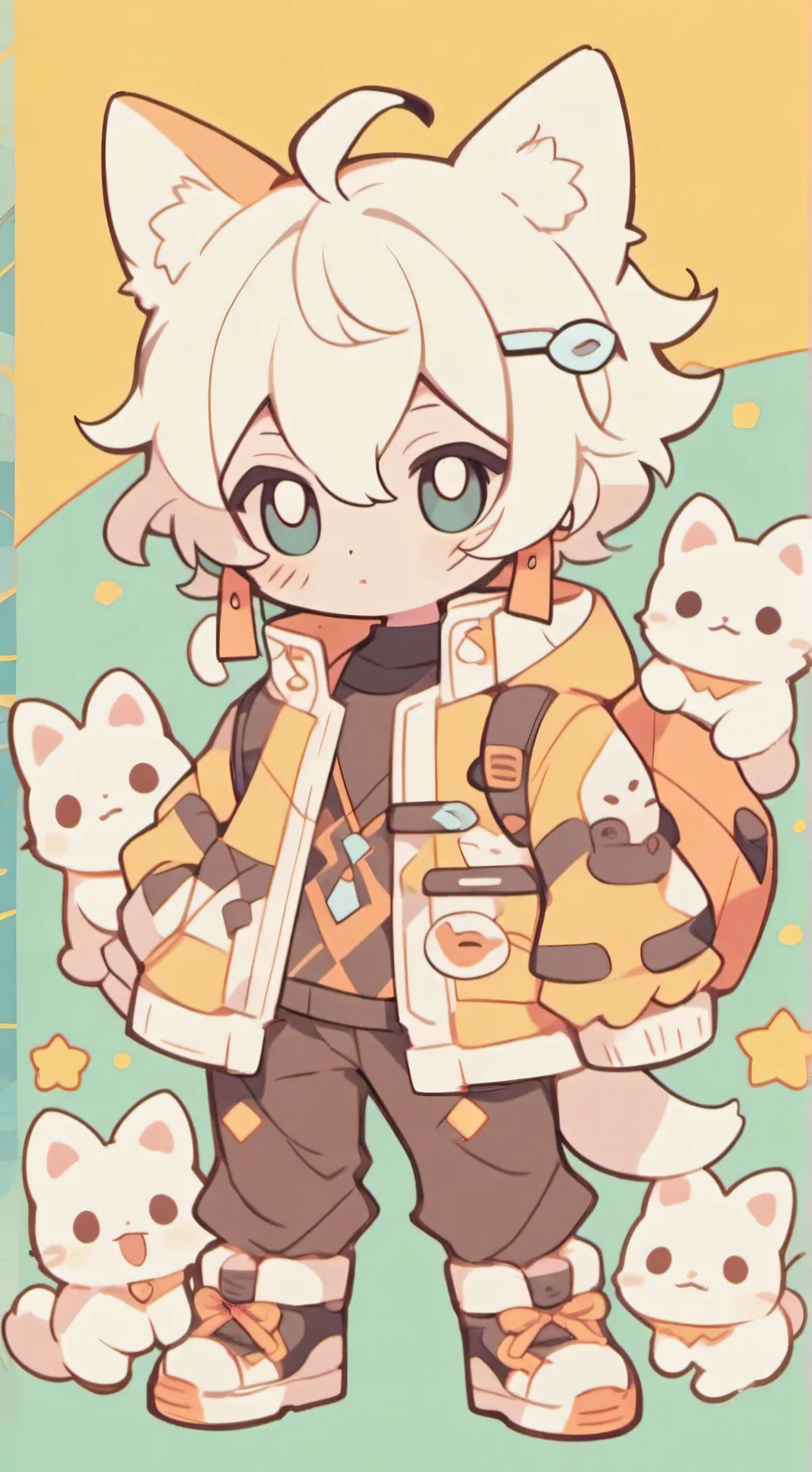 ai character: Oliver background