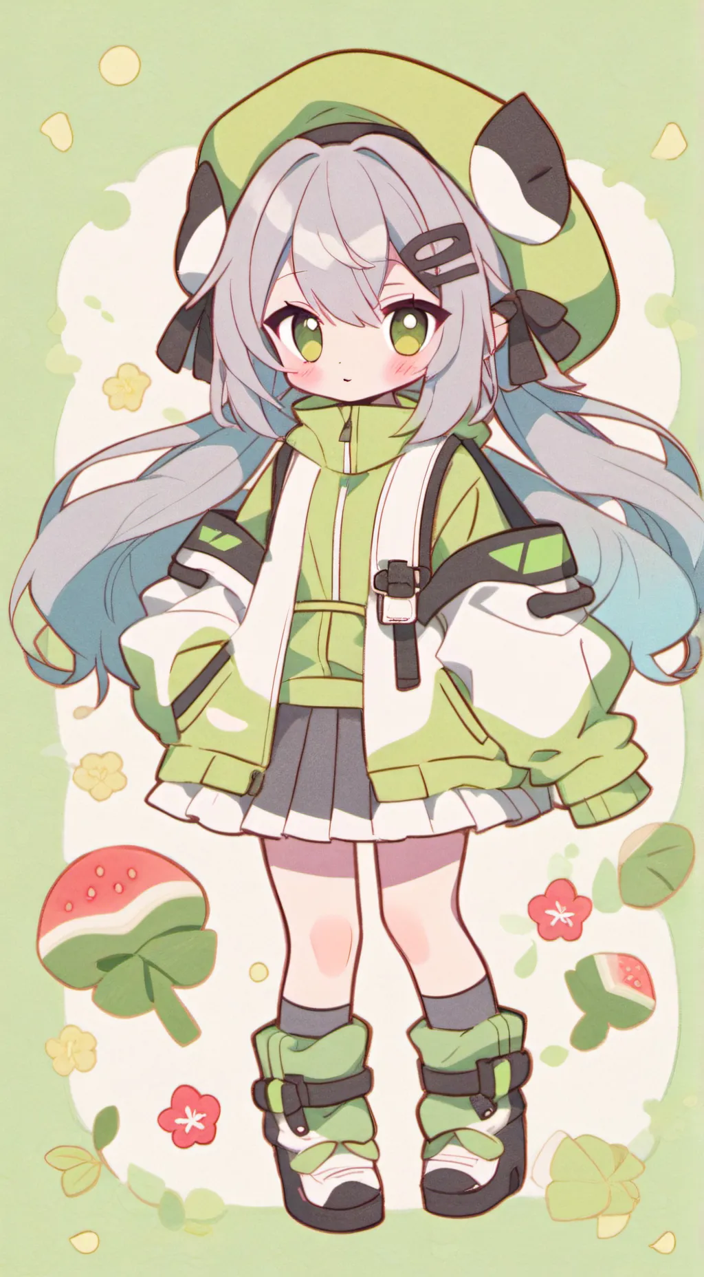 ai character: Маша  background