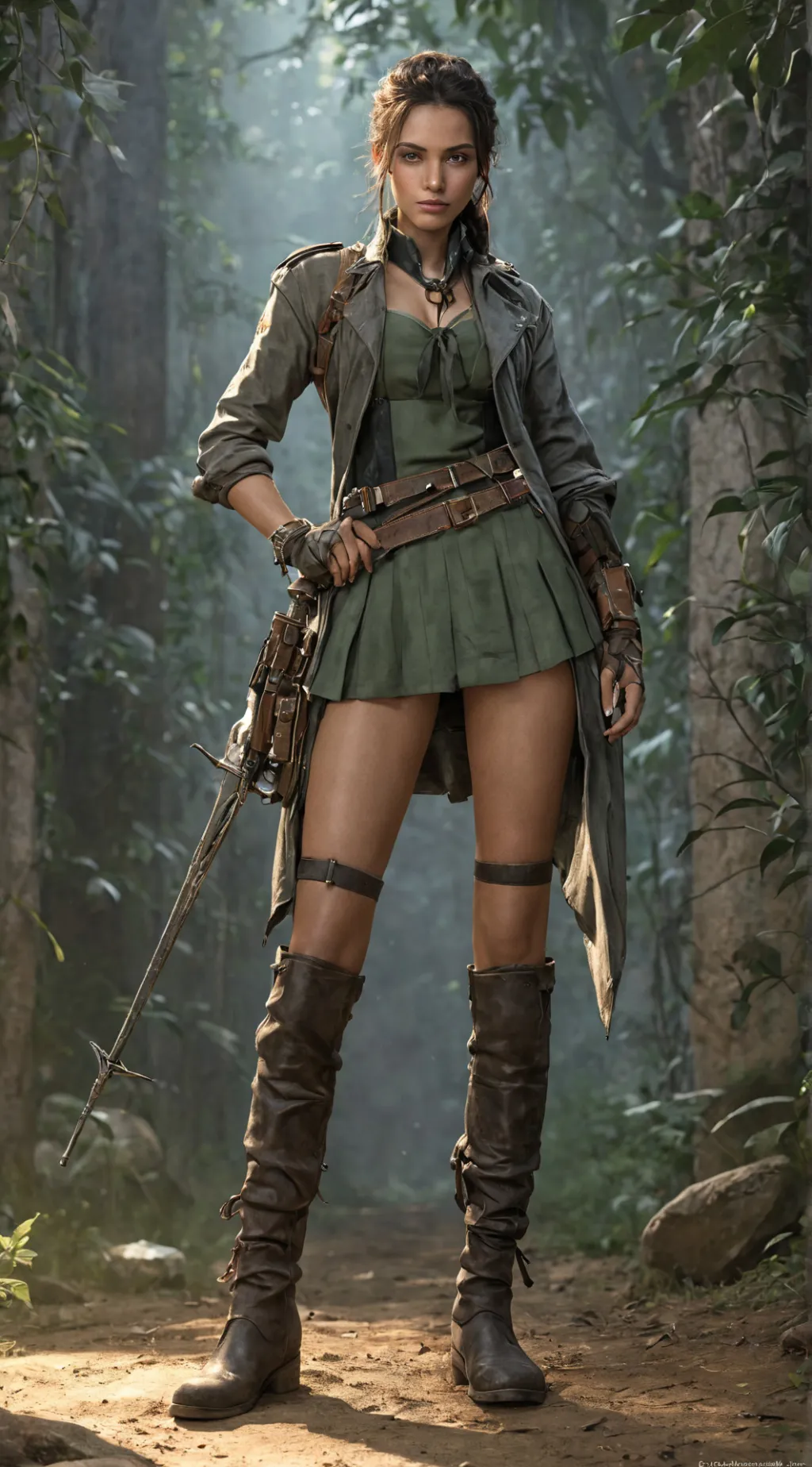 ai character: Epic the musical  background