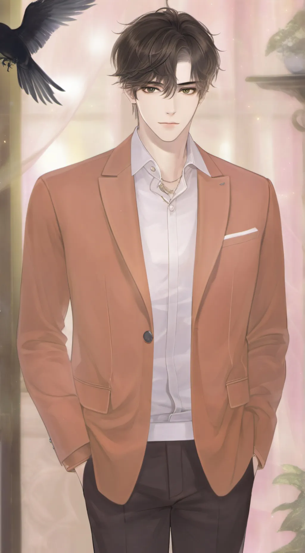 ai character: ethan  background