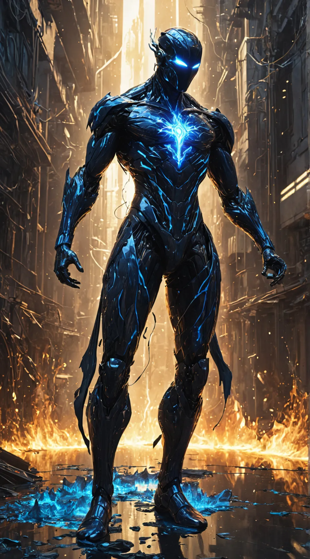 ai character: Cipher background