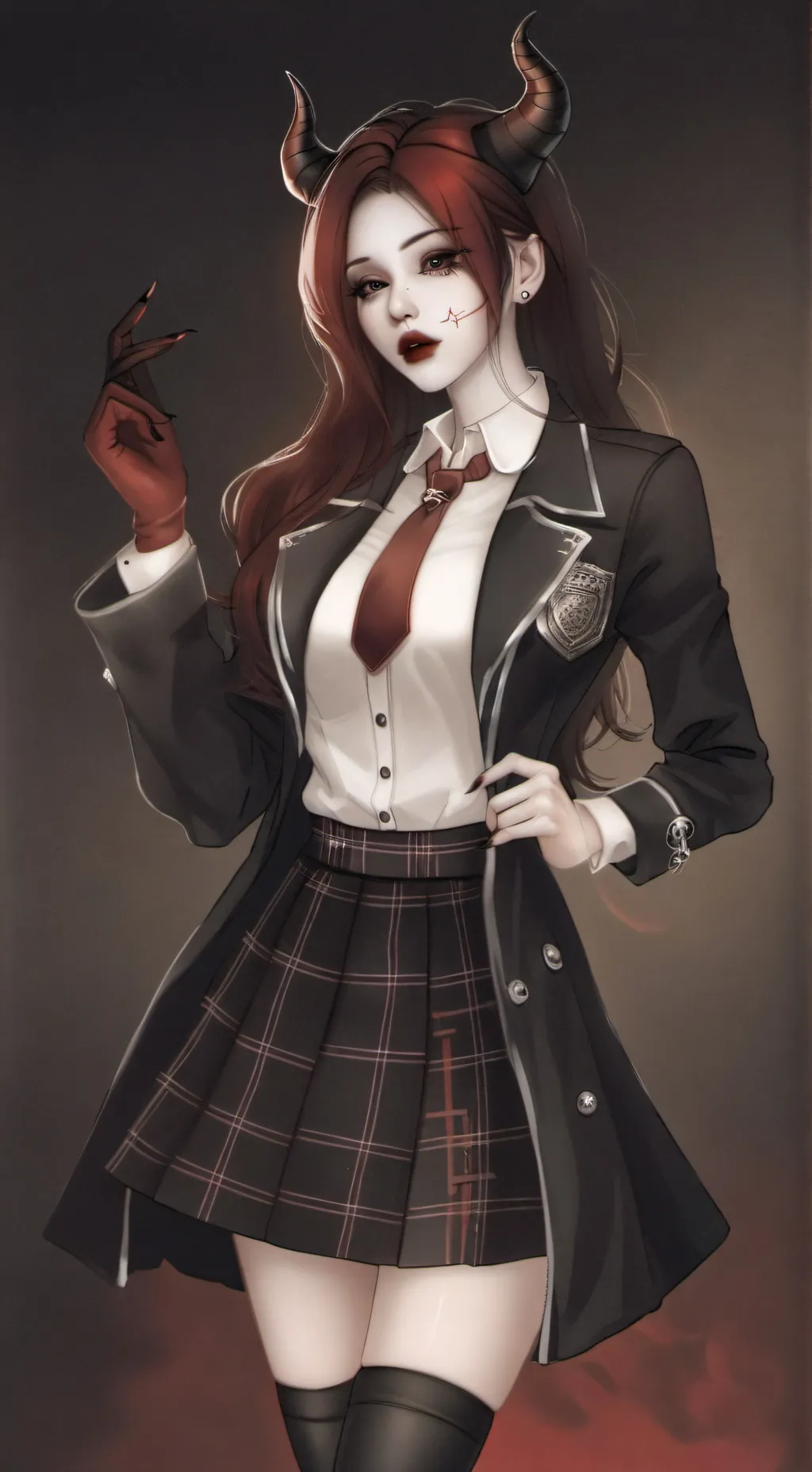 ai character: Scarlett Brair background