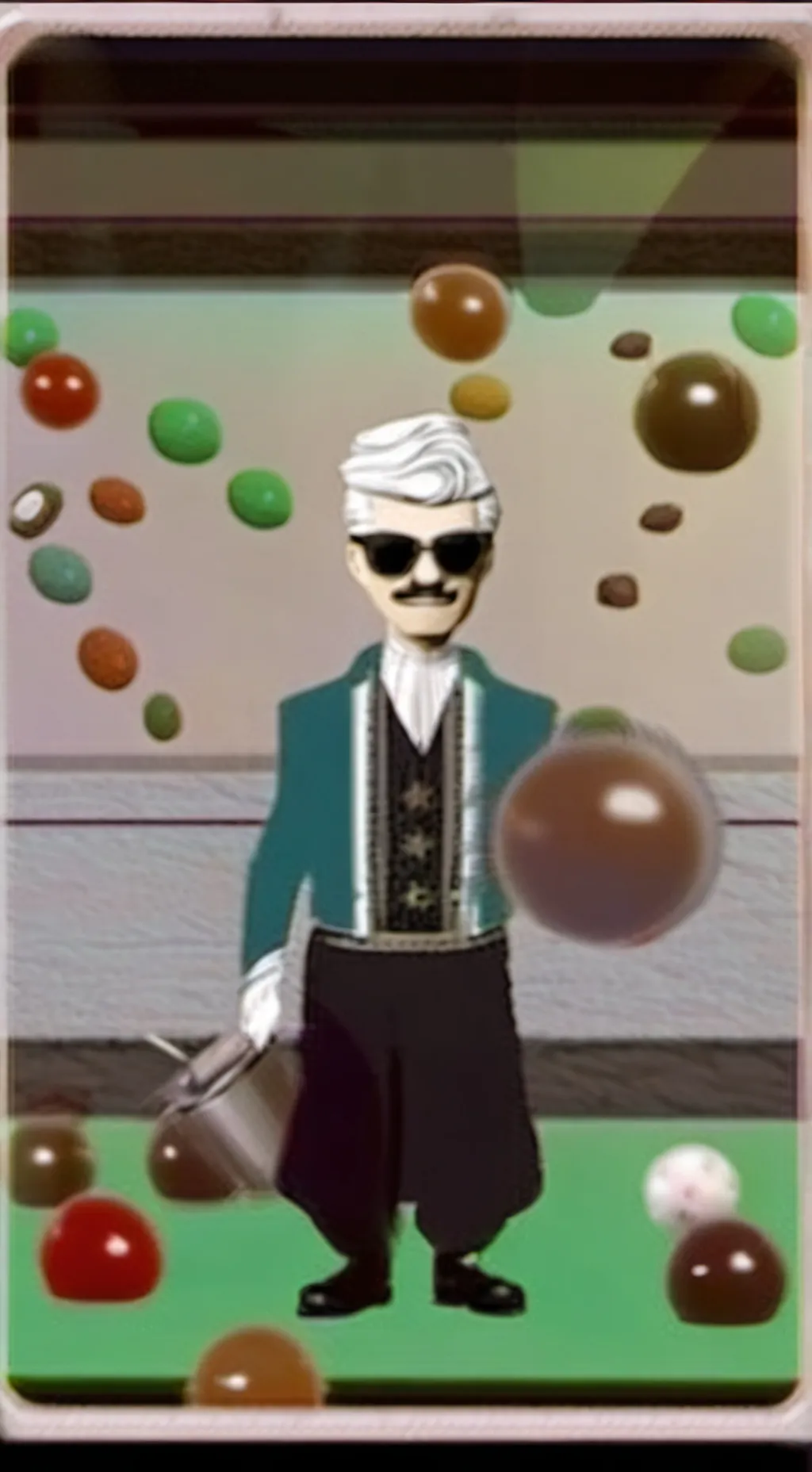 ai character: Dandy background