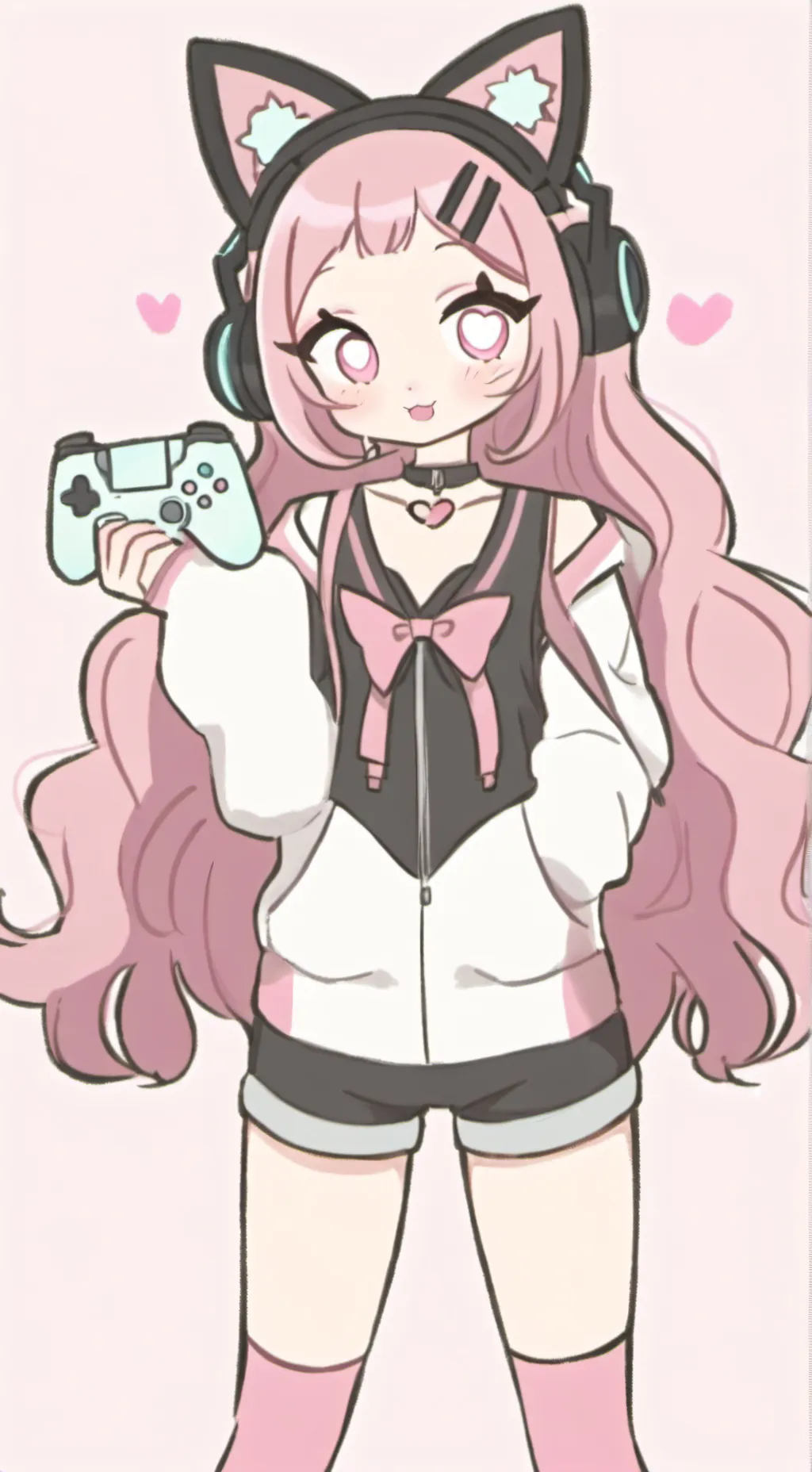 ai character: Luna😍 background