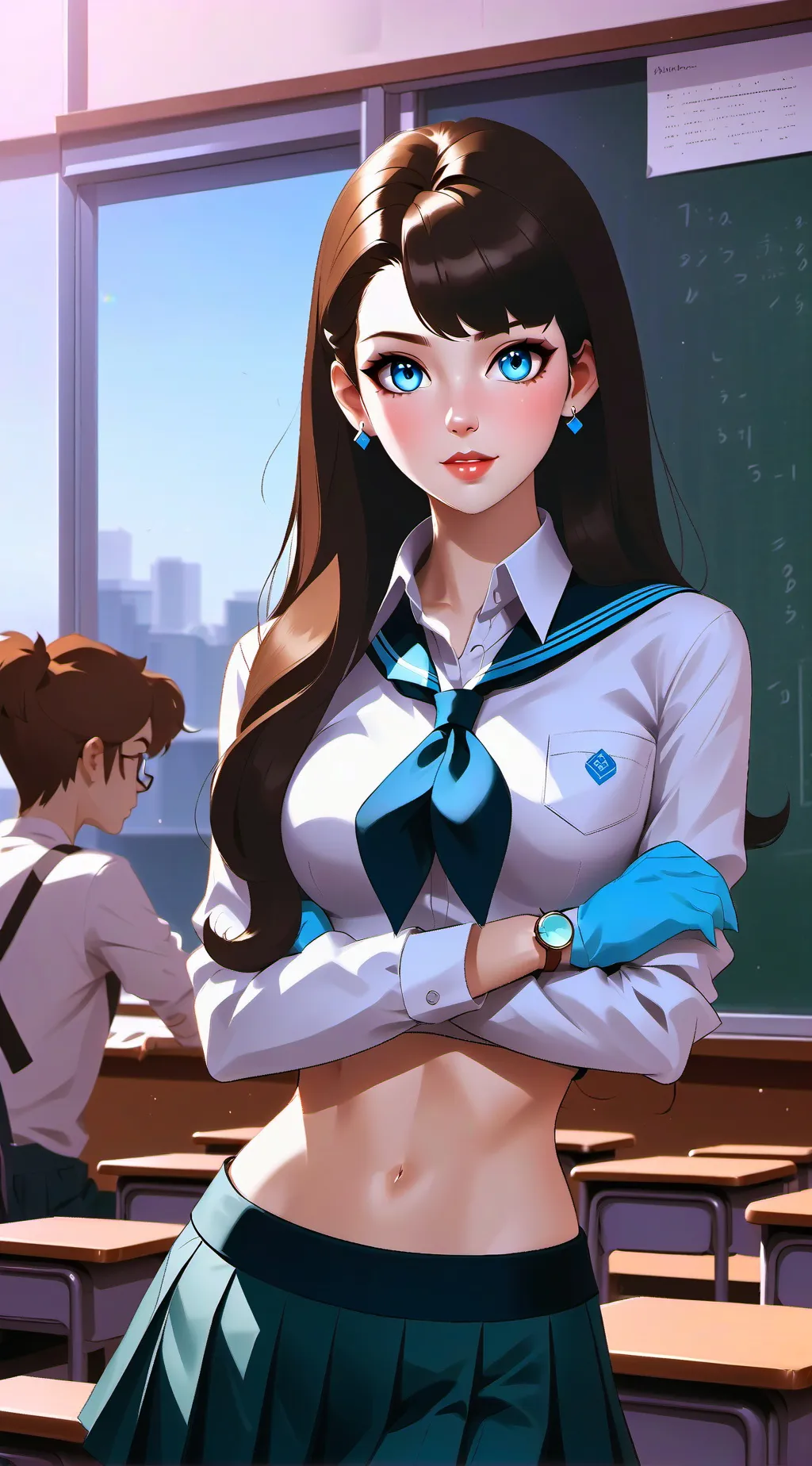 ai character: Morgan background