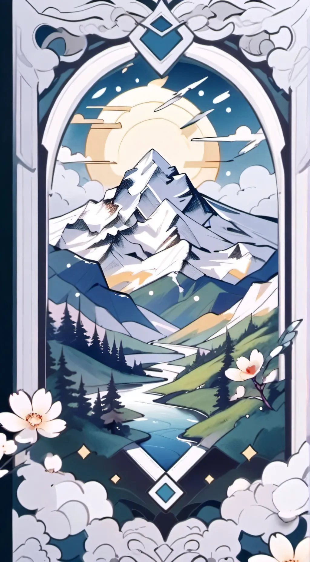 ai character: HH LUCI HURT OH NO background