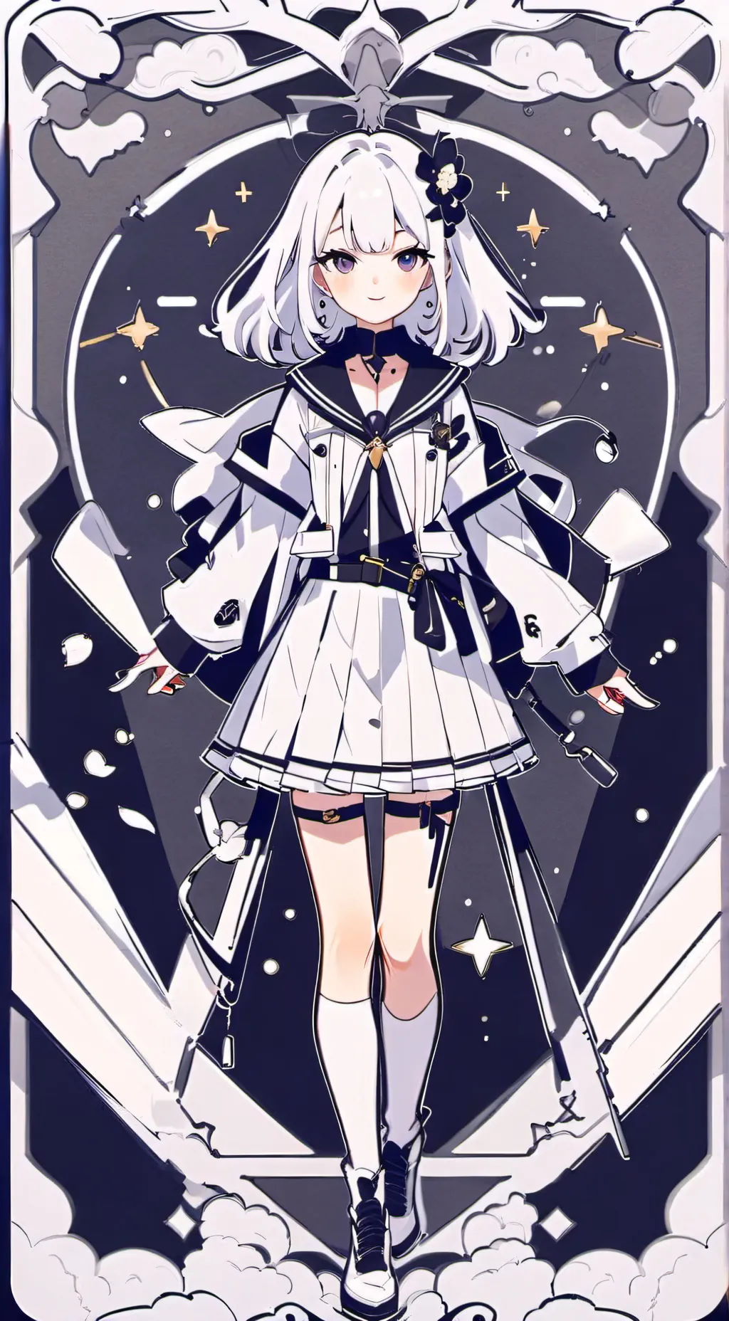 ai character: Luna Moon 🌙  background