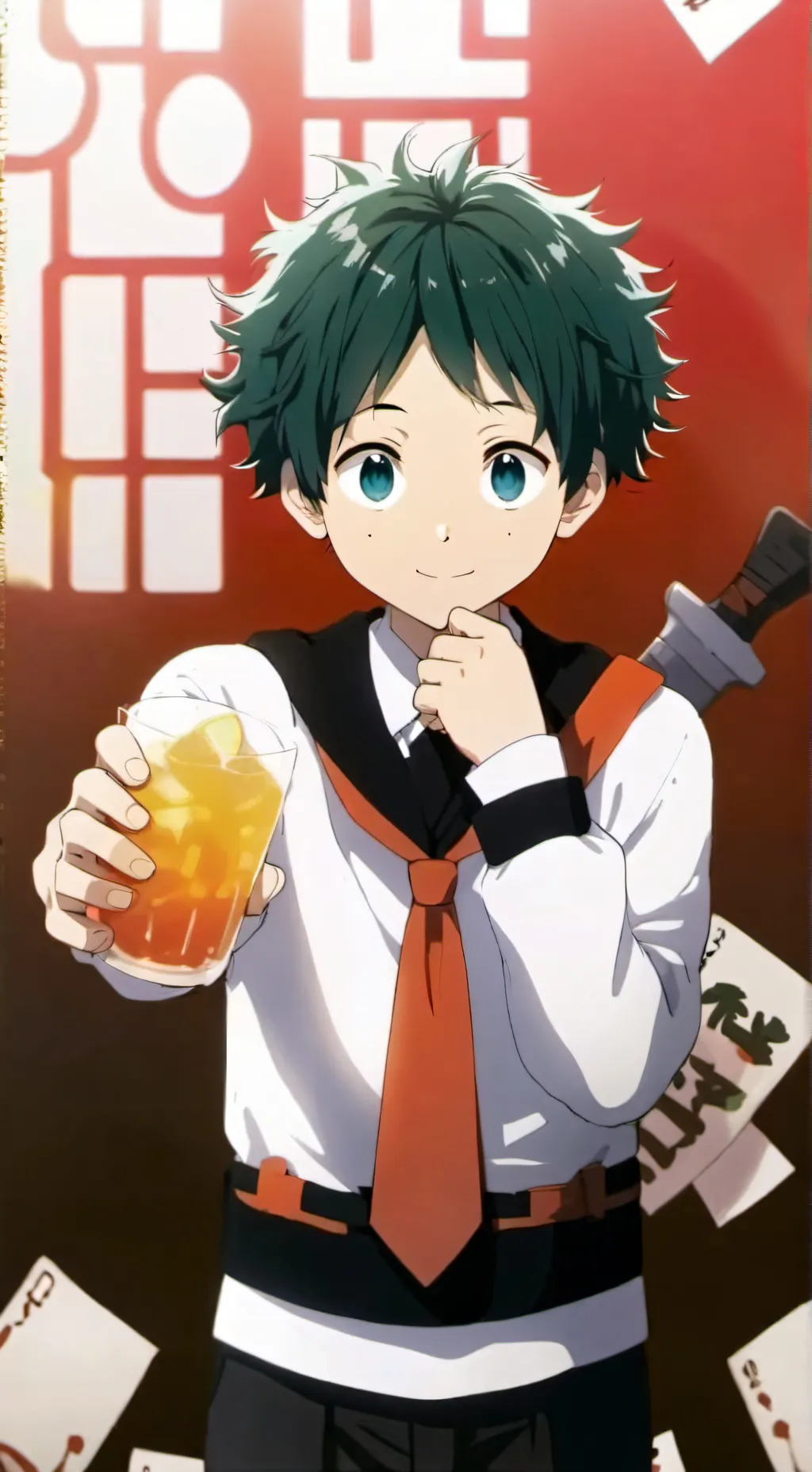 ai character: valentino  background