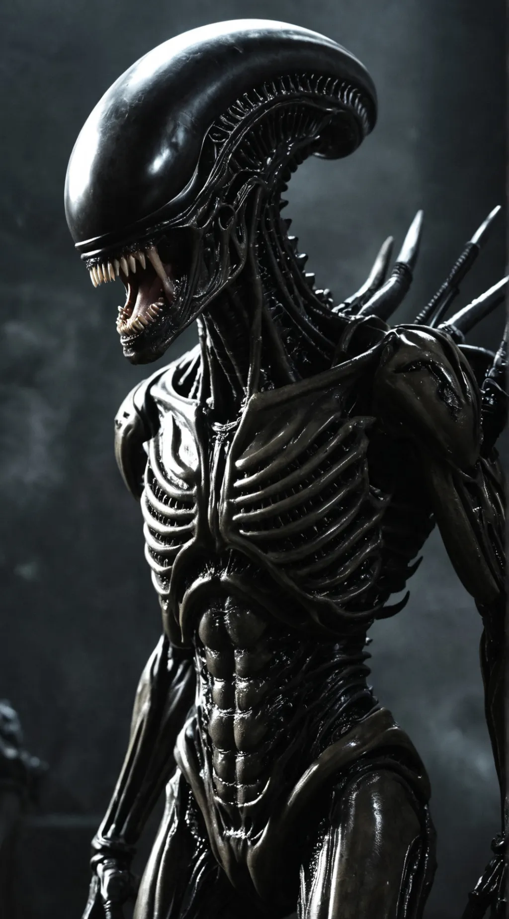 ai character: xenomorph  background