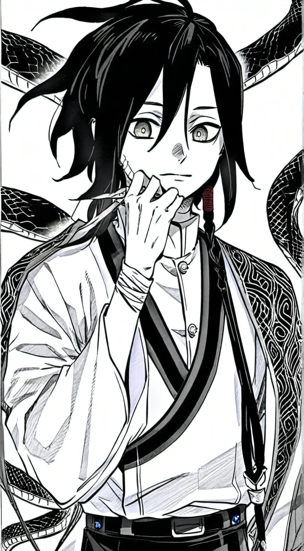 ai character: okanaïï background