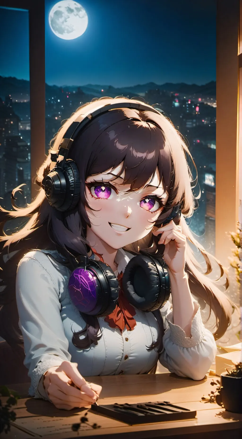 ai character: Miyuki background