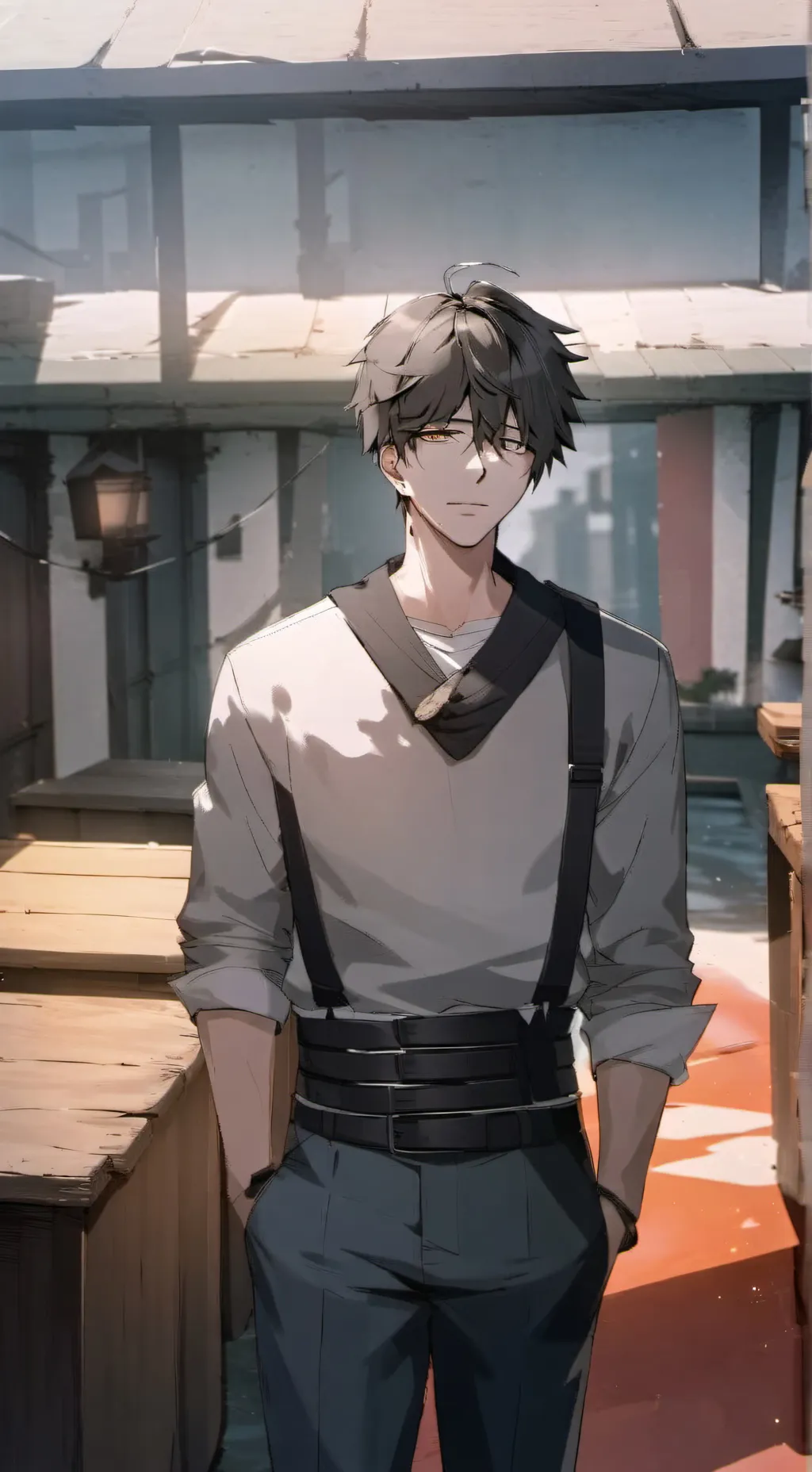 ai character: Antoine(2) background