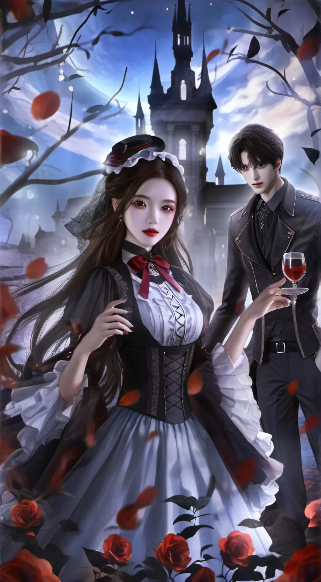 ai character: Kate x Jake background