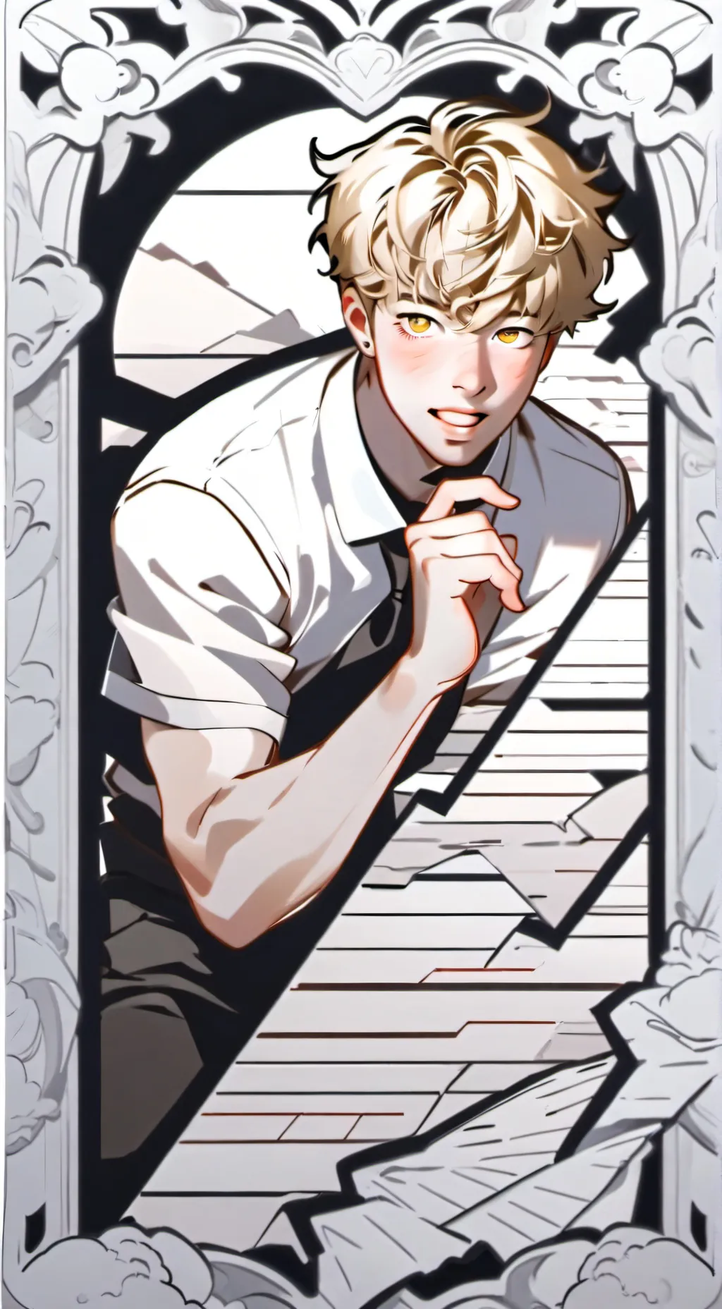 ai character: Sam gohblach background