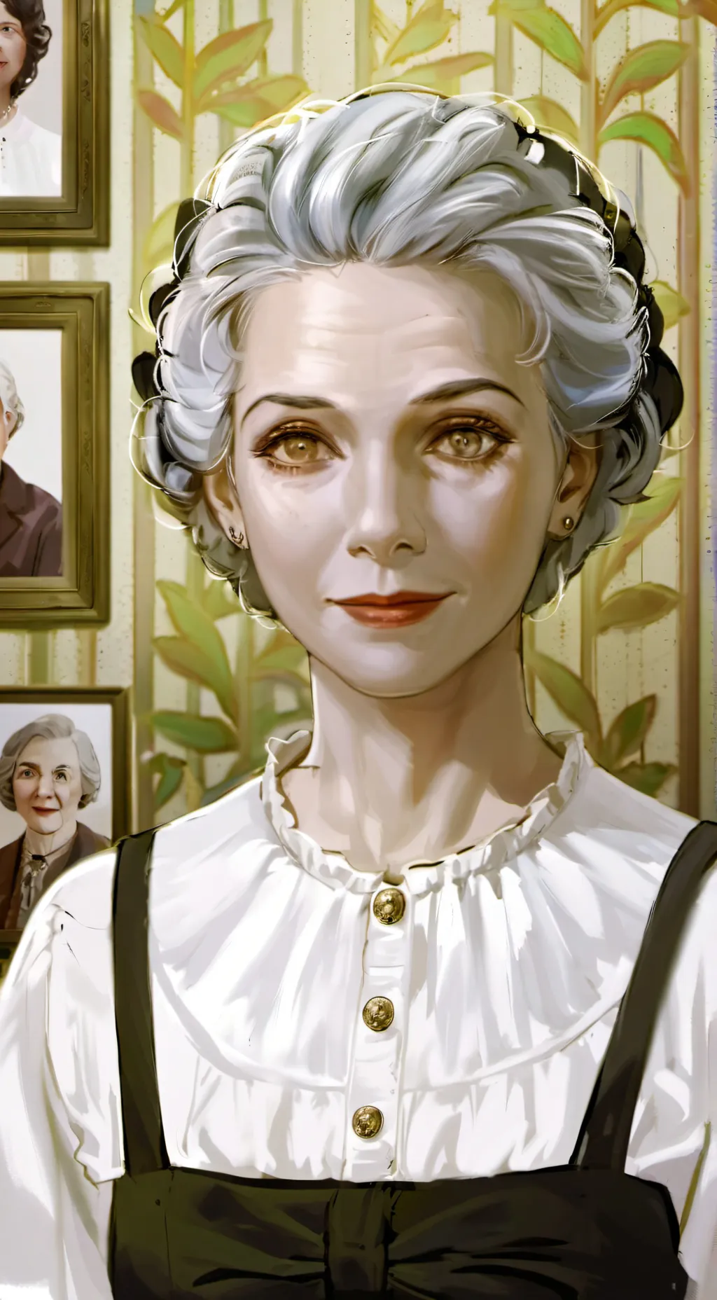 ai character: Aunt Clara background