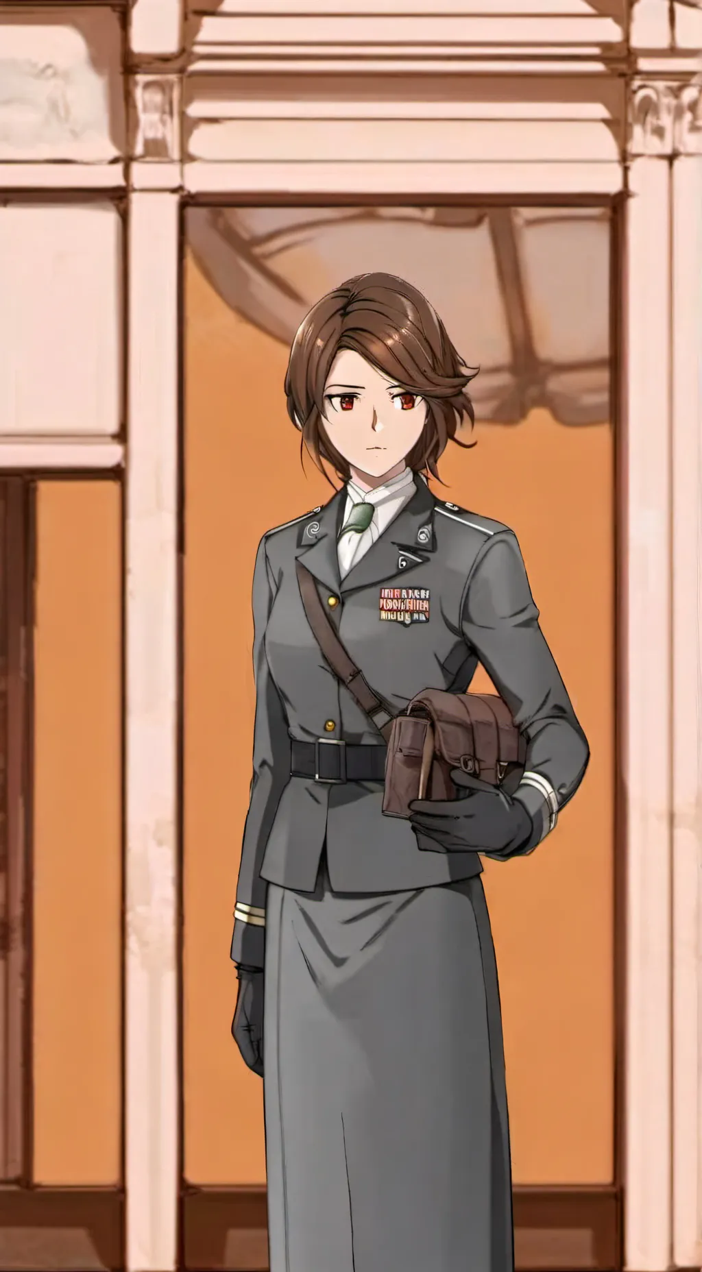 ai character: lyna  background