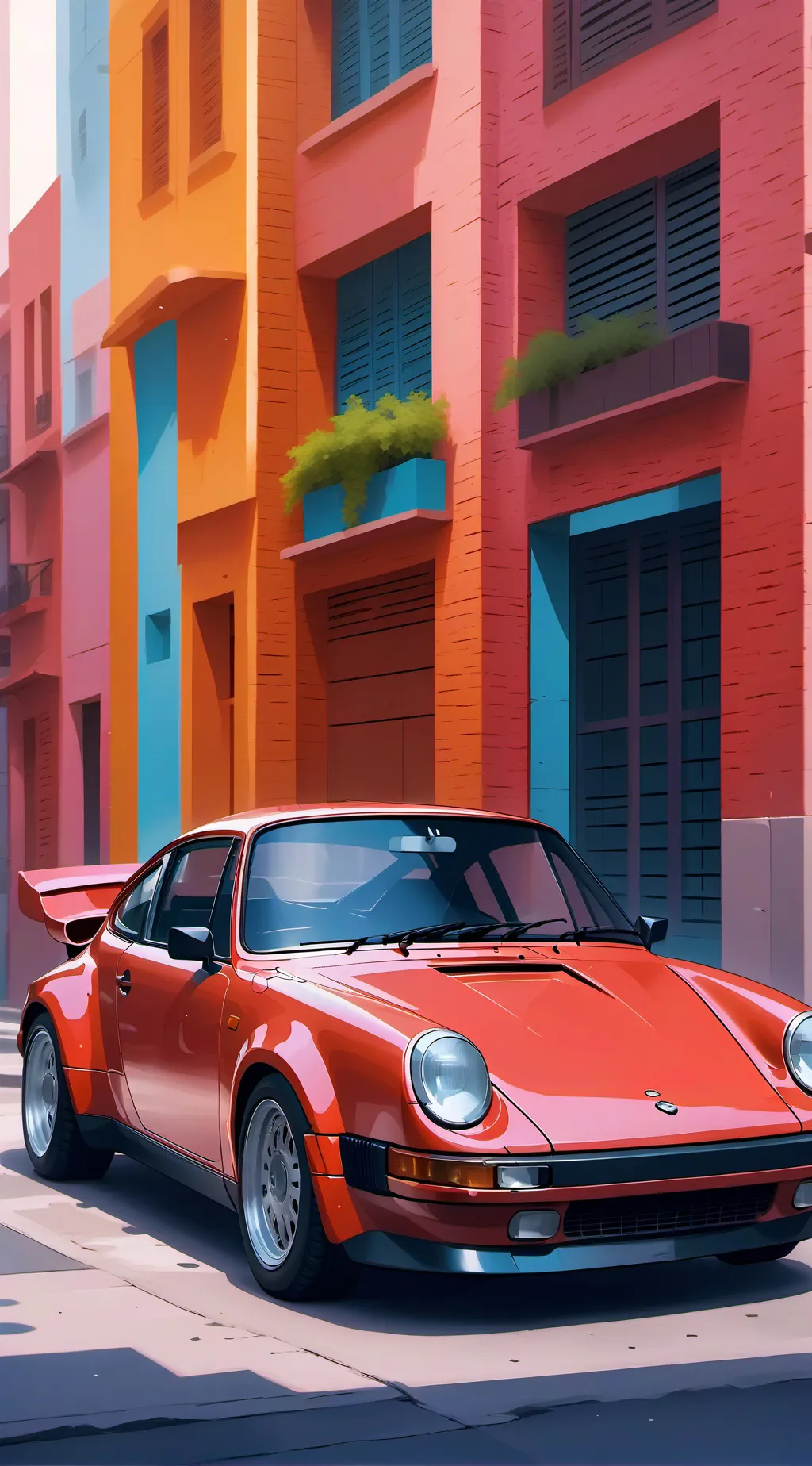 ai character: un coche XD background