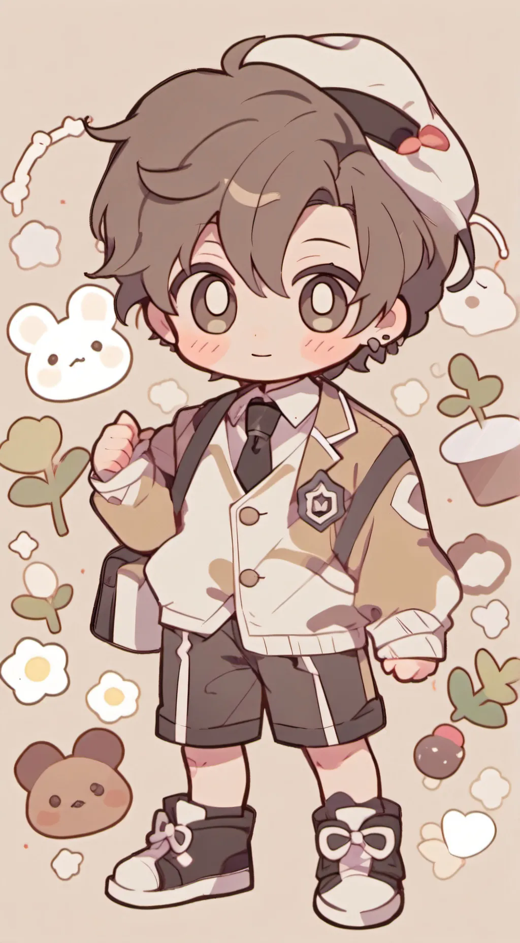 ai character: Charlie background