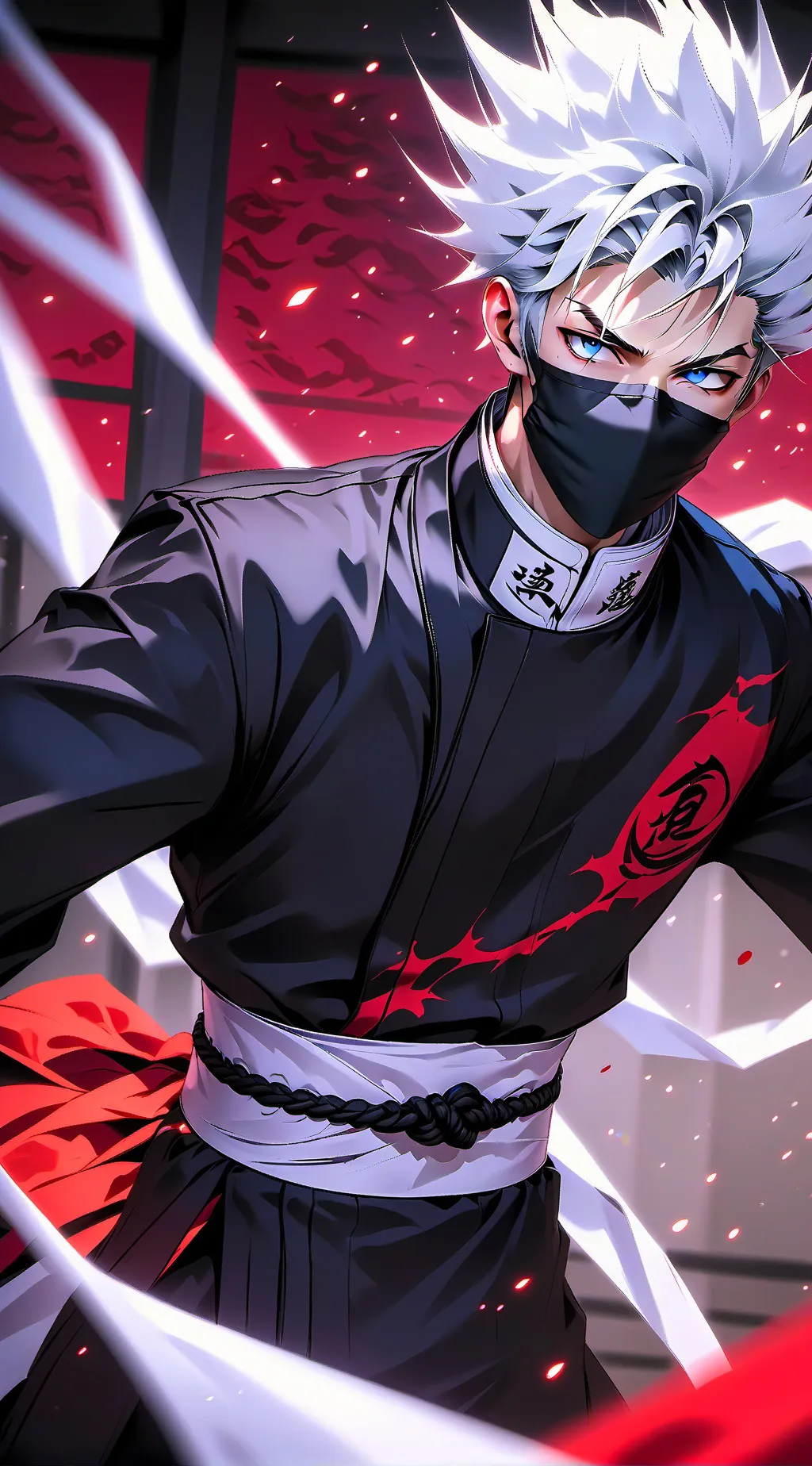 ai character: Gojo Satoru background