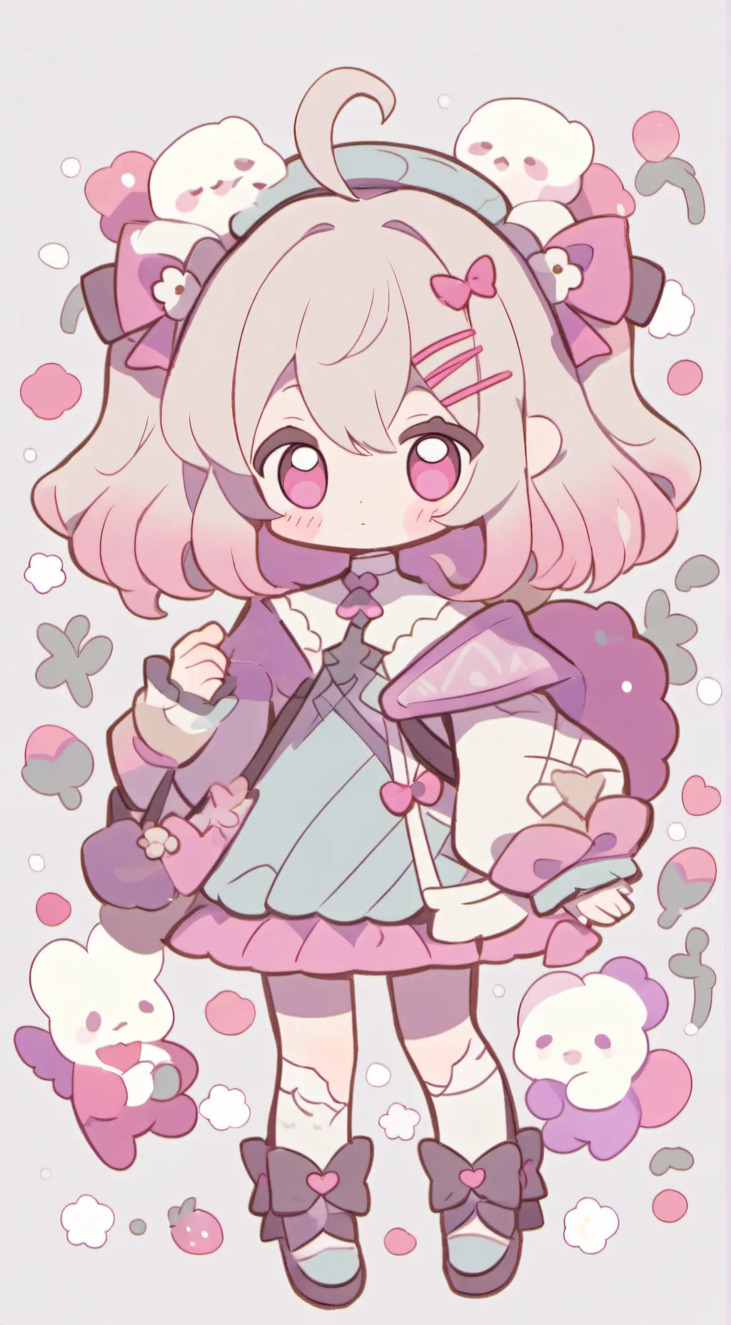 ai character: Elfie background