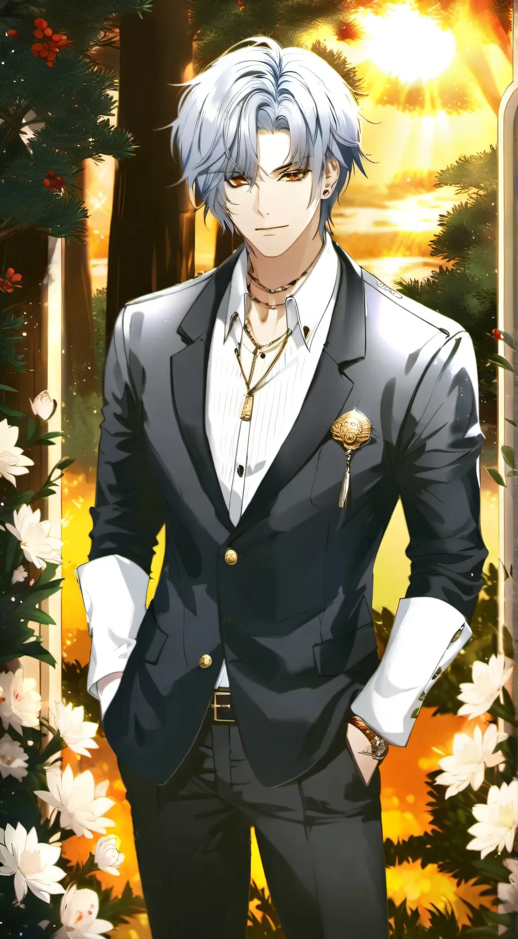 ai character: Rayden background