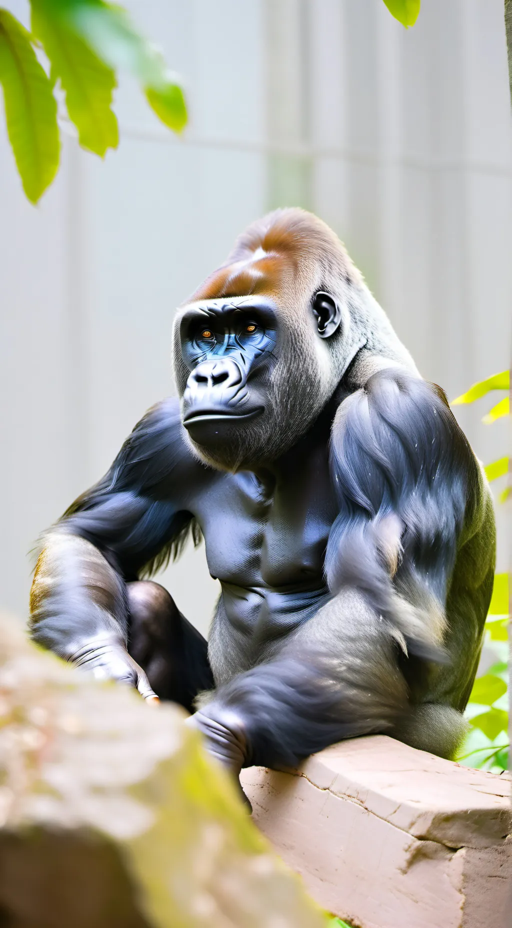 ai character: Harambe background