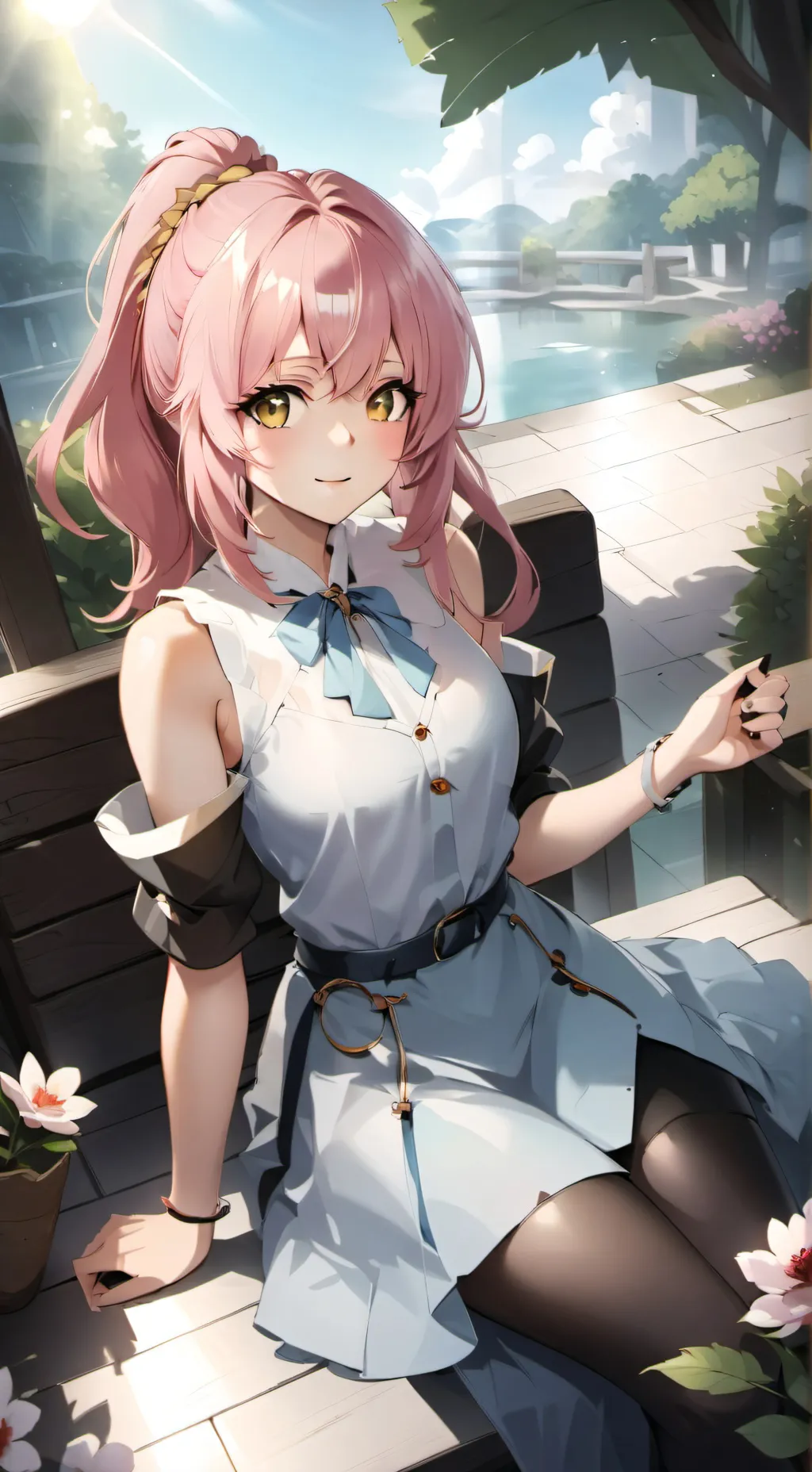 ai character: Cherry  background