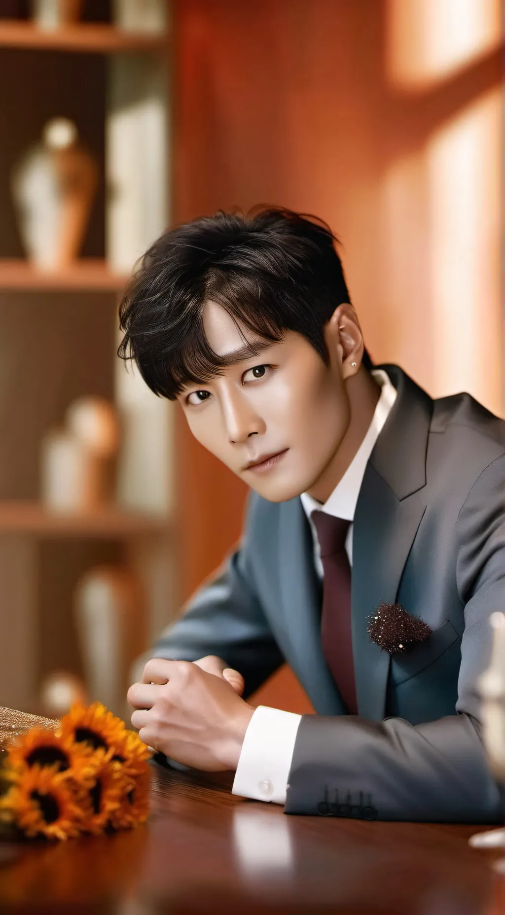 ai character: Lee byung-hun background
