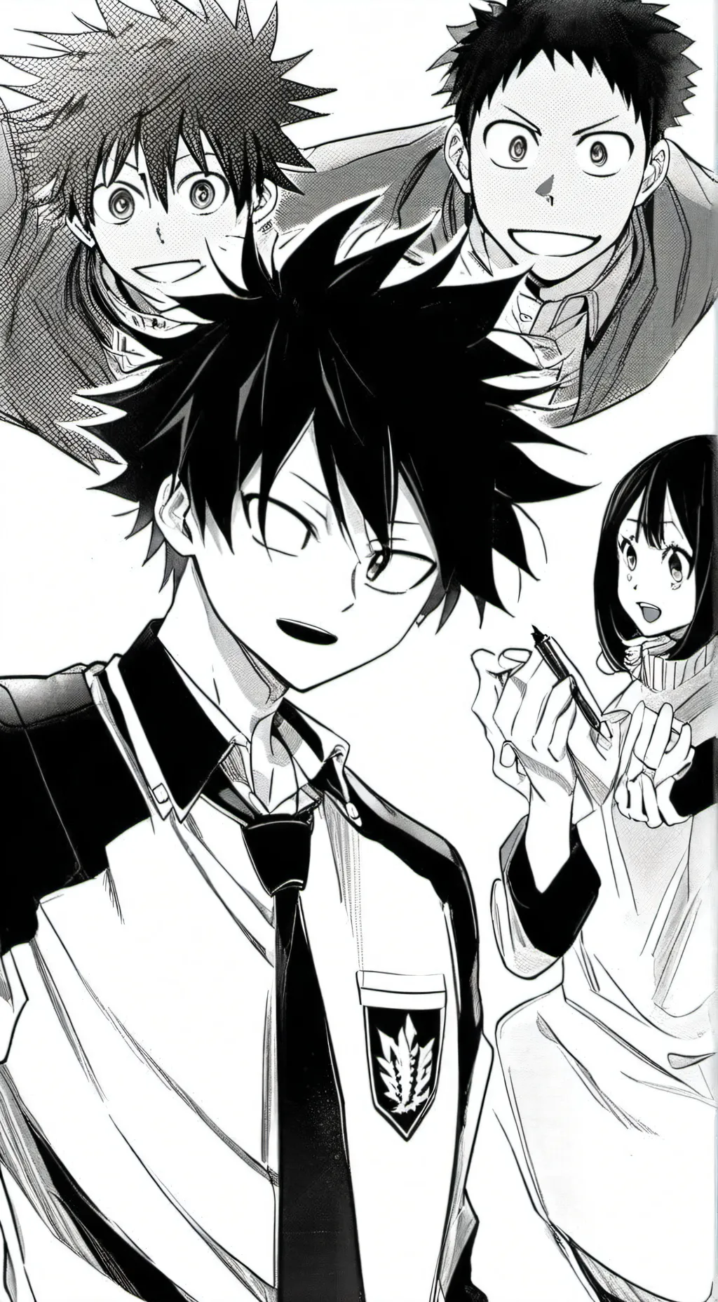 ai character: New student MHA background