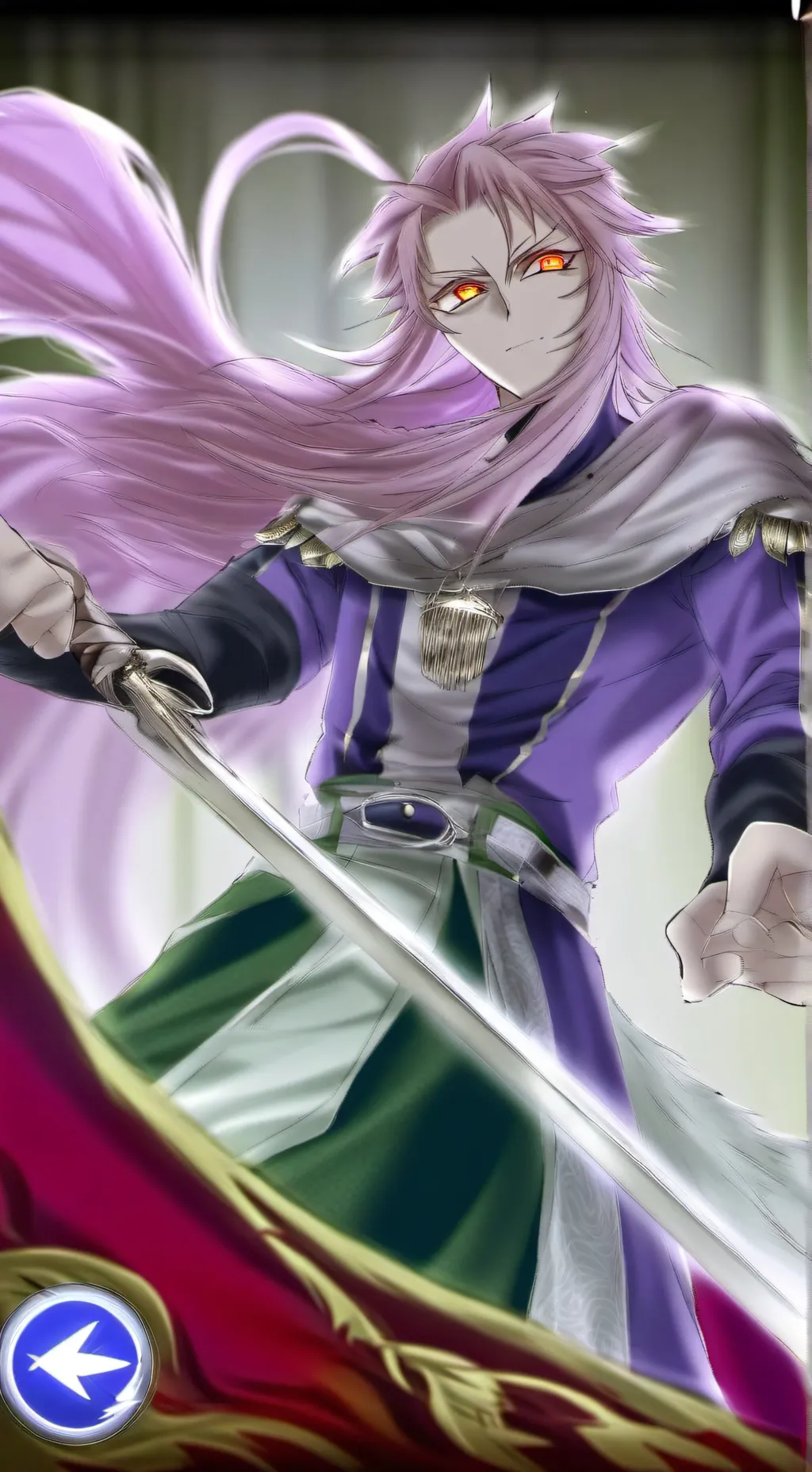 ai character: Galacta knight  background