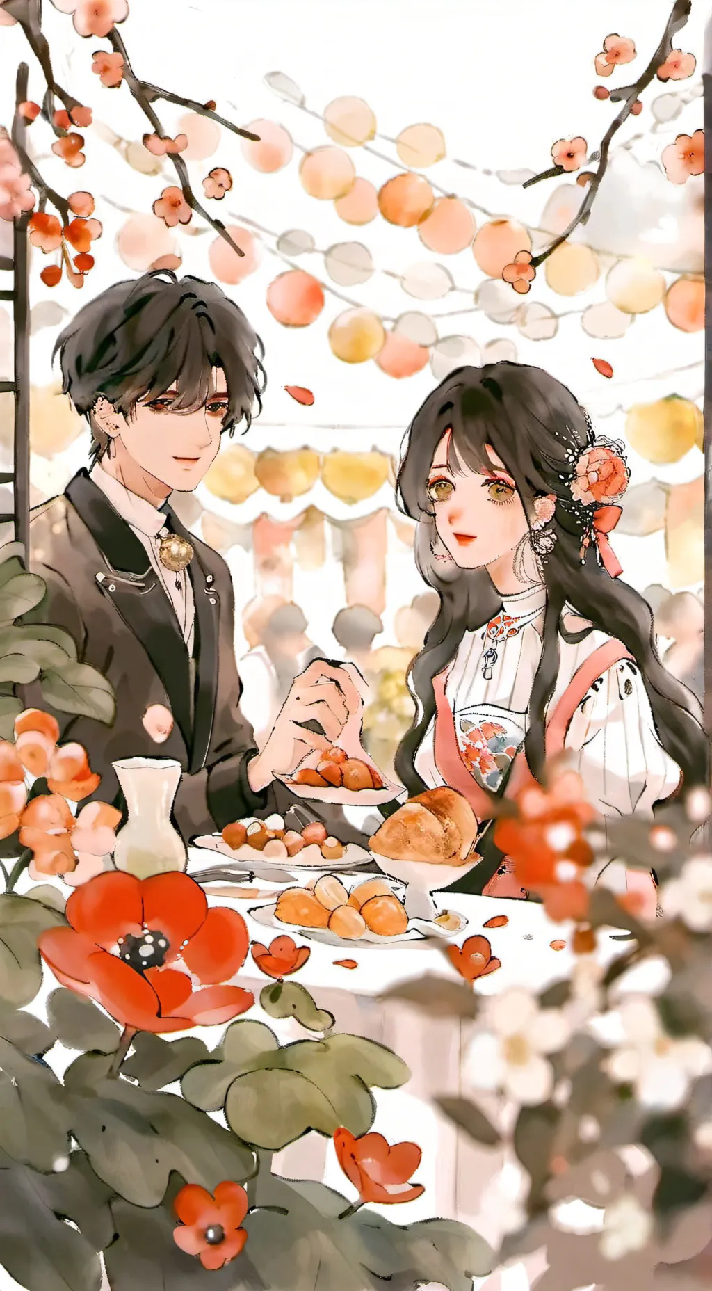 ai character: Josh and lilith background