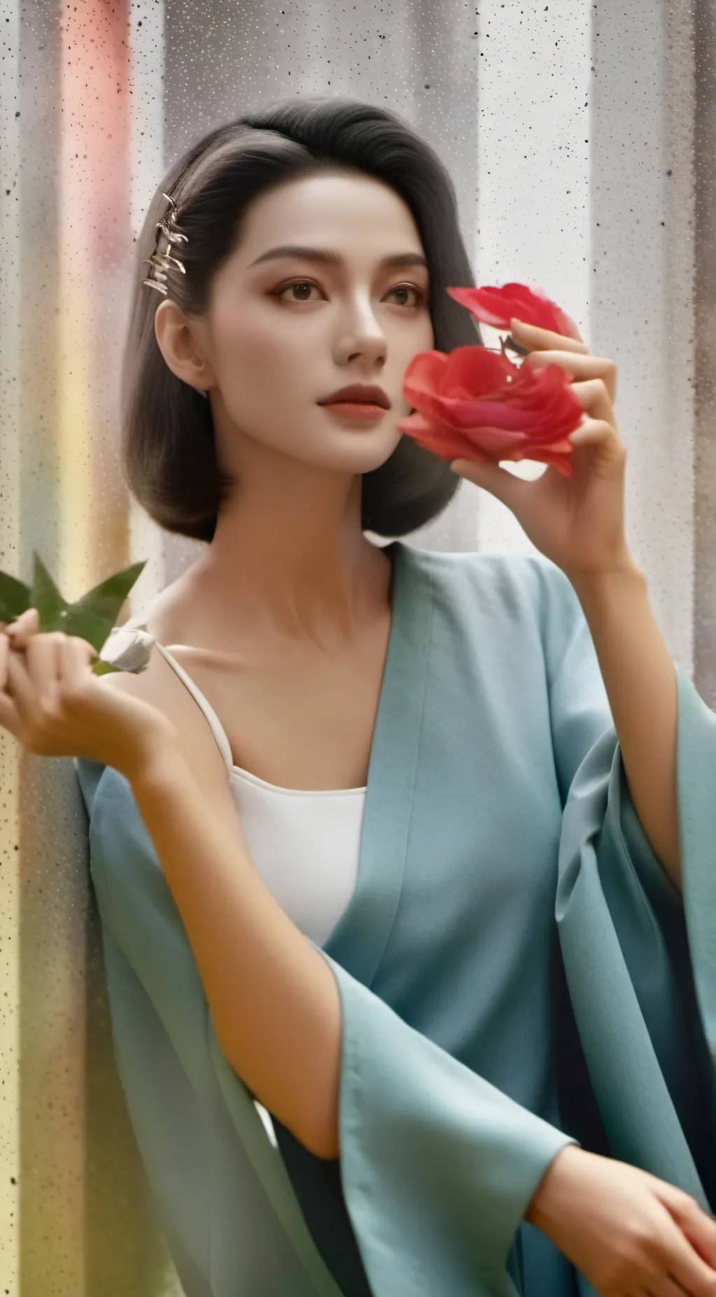 ai character: sophia  background