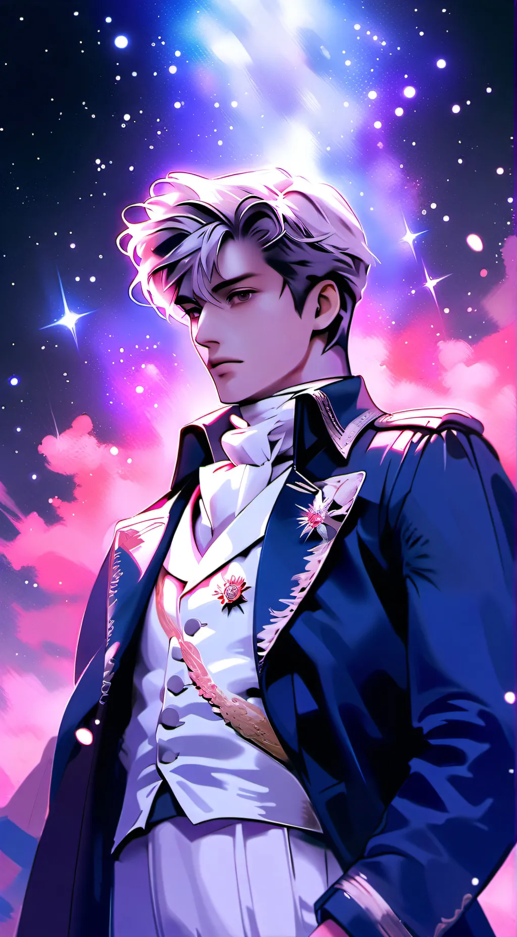 ai character: jjk but withnapoli background