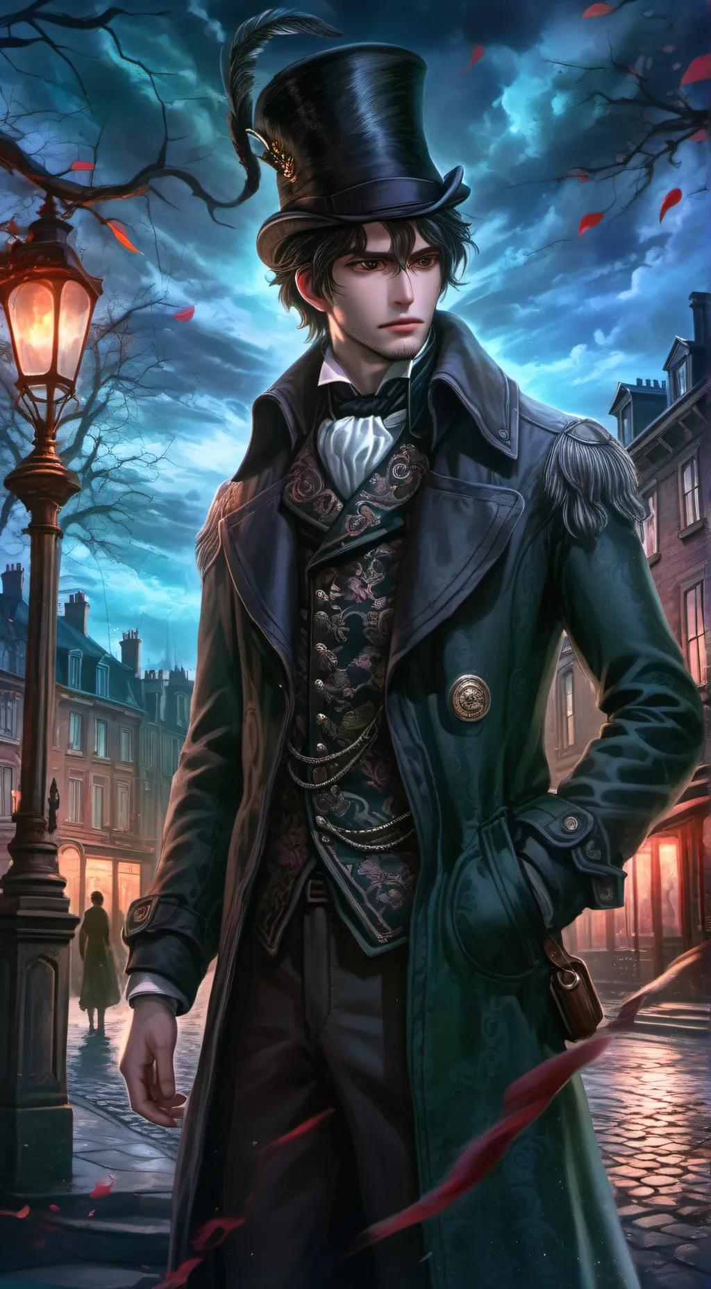 ai character: enimies to lovers~ background