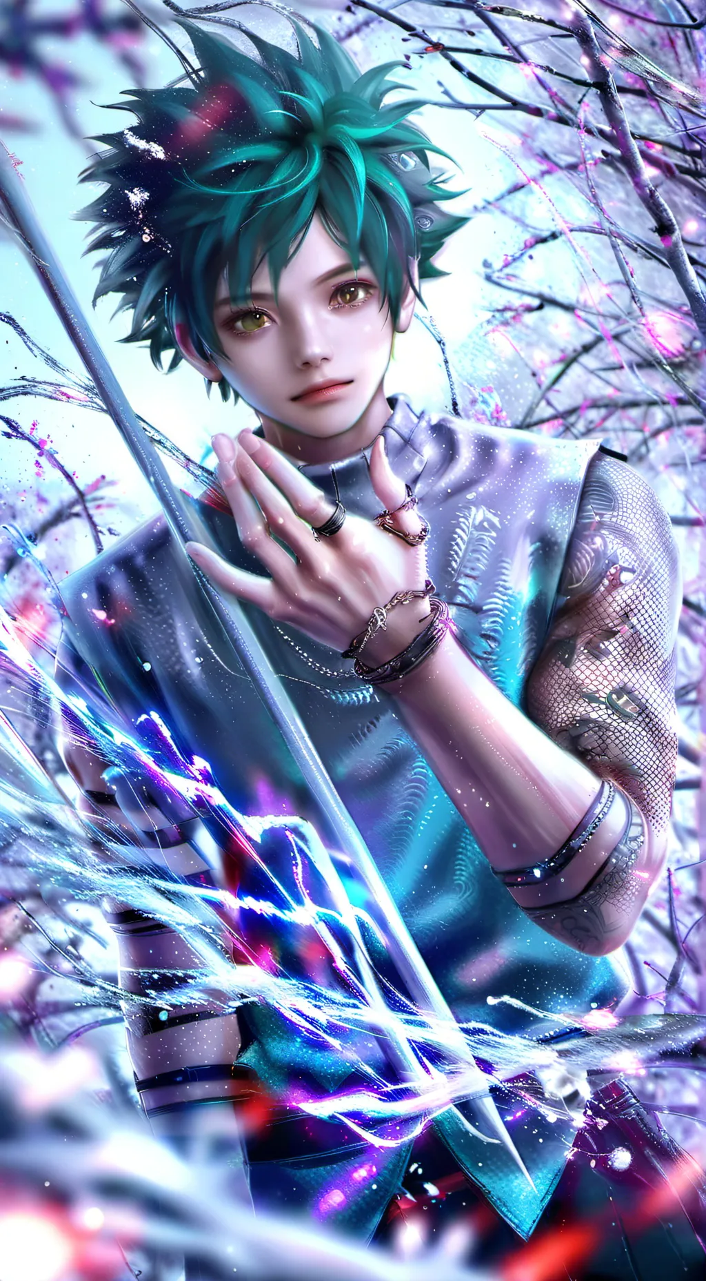 ai character: Mha background