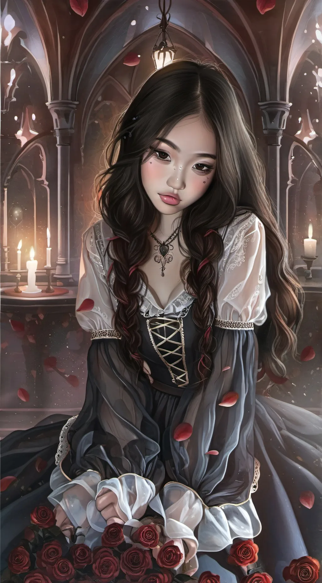 ai character: Felix and car trip background