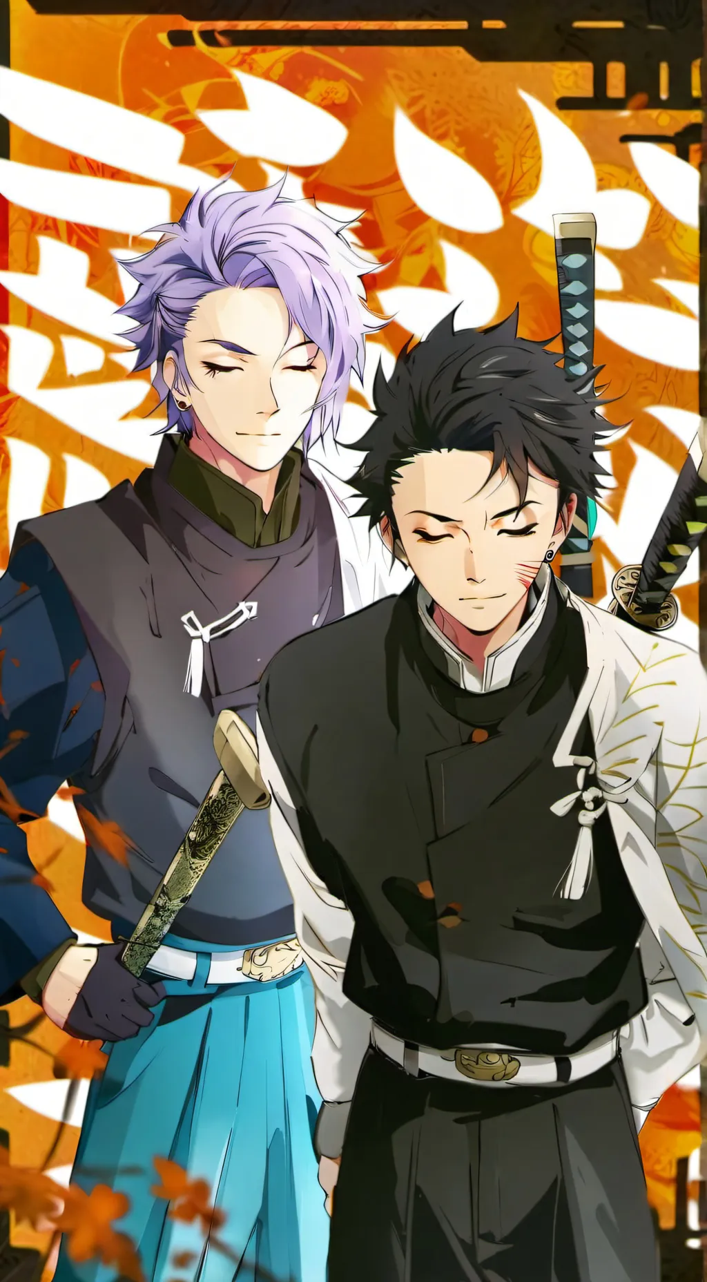 ai character: mision en kagero background