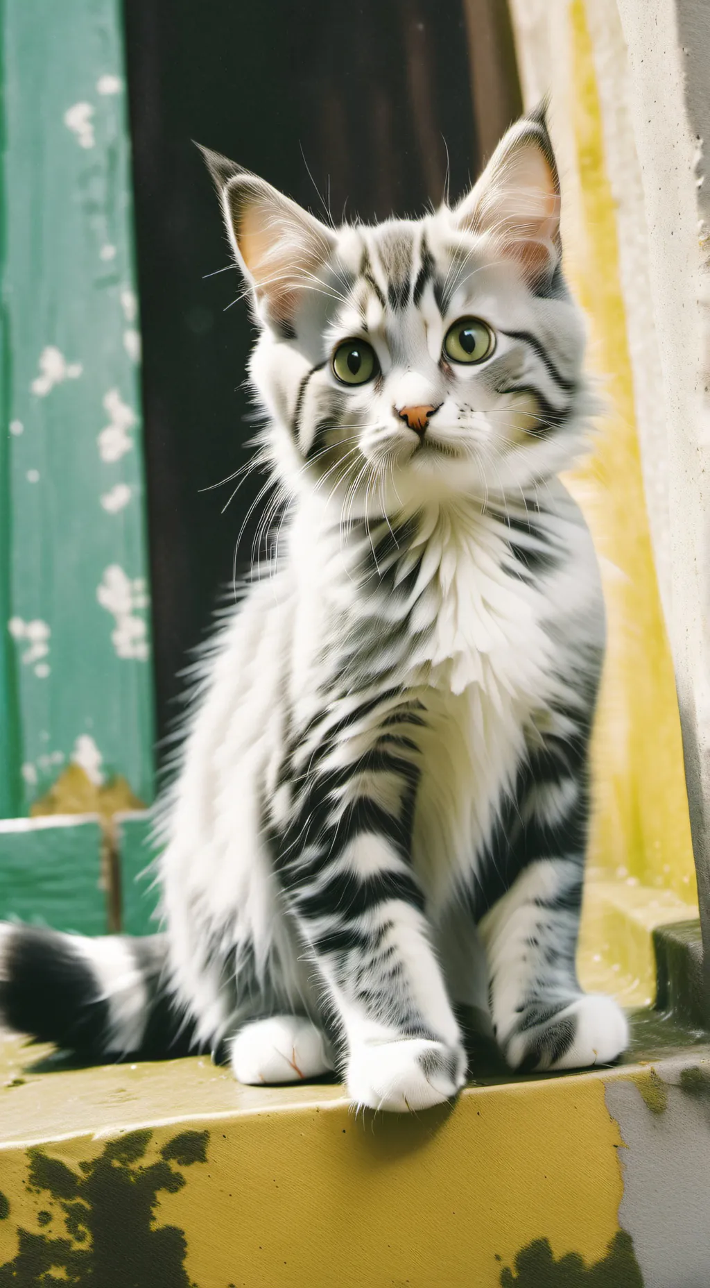 ai character: sprunki snow background