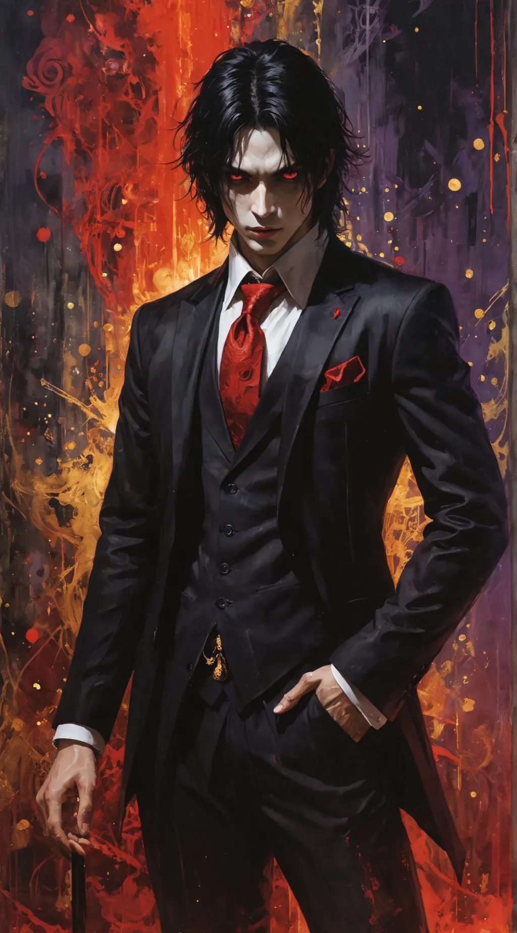 ai character: Magnus background